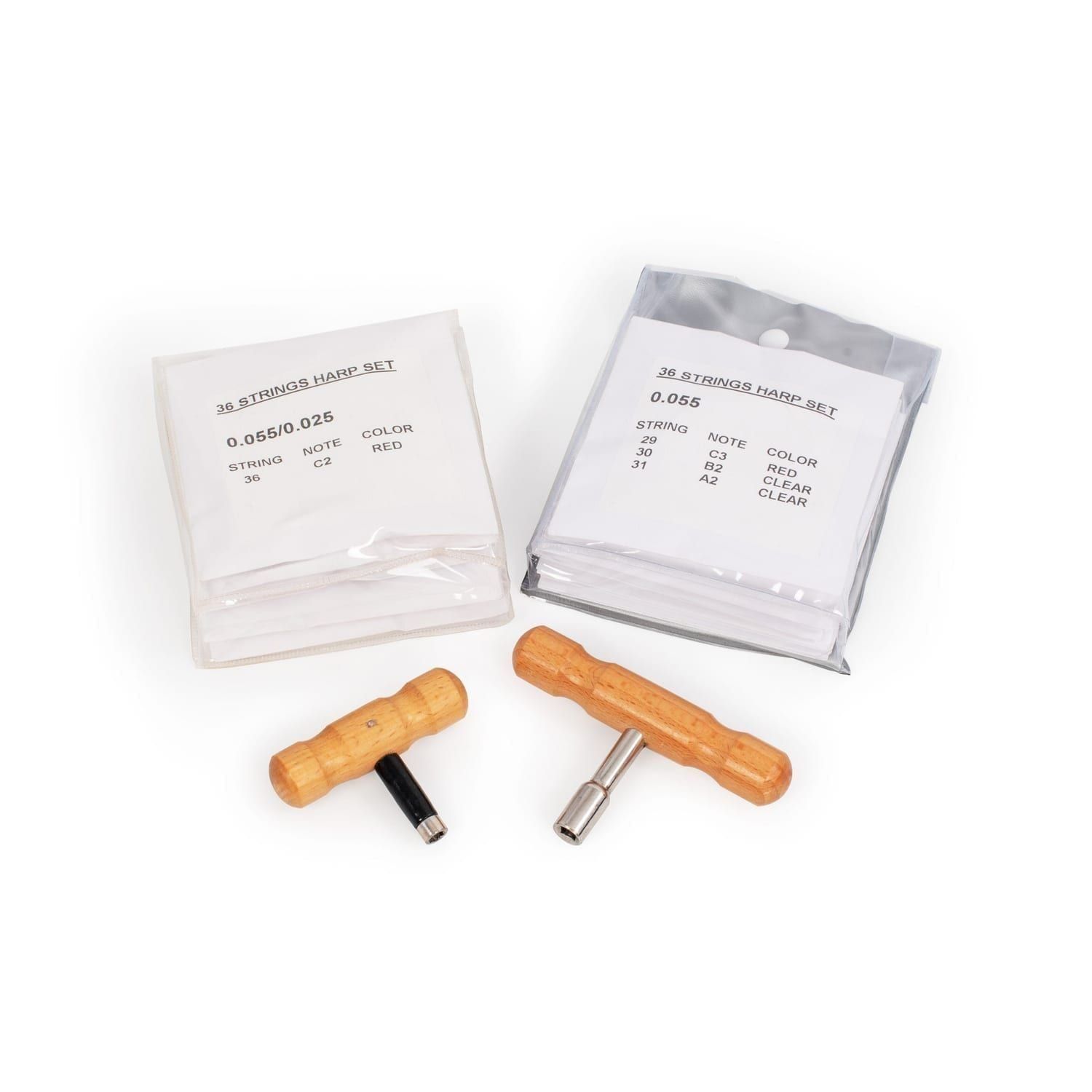 MMX celtic harp in black - 36 strings