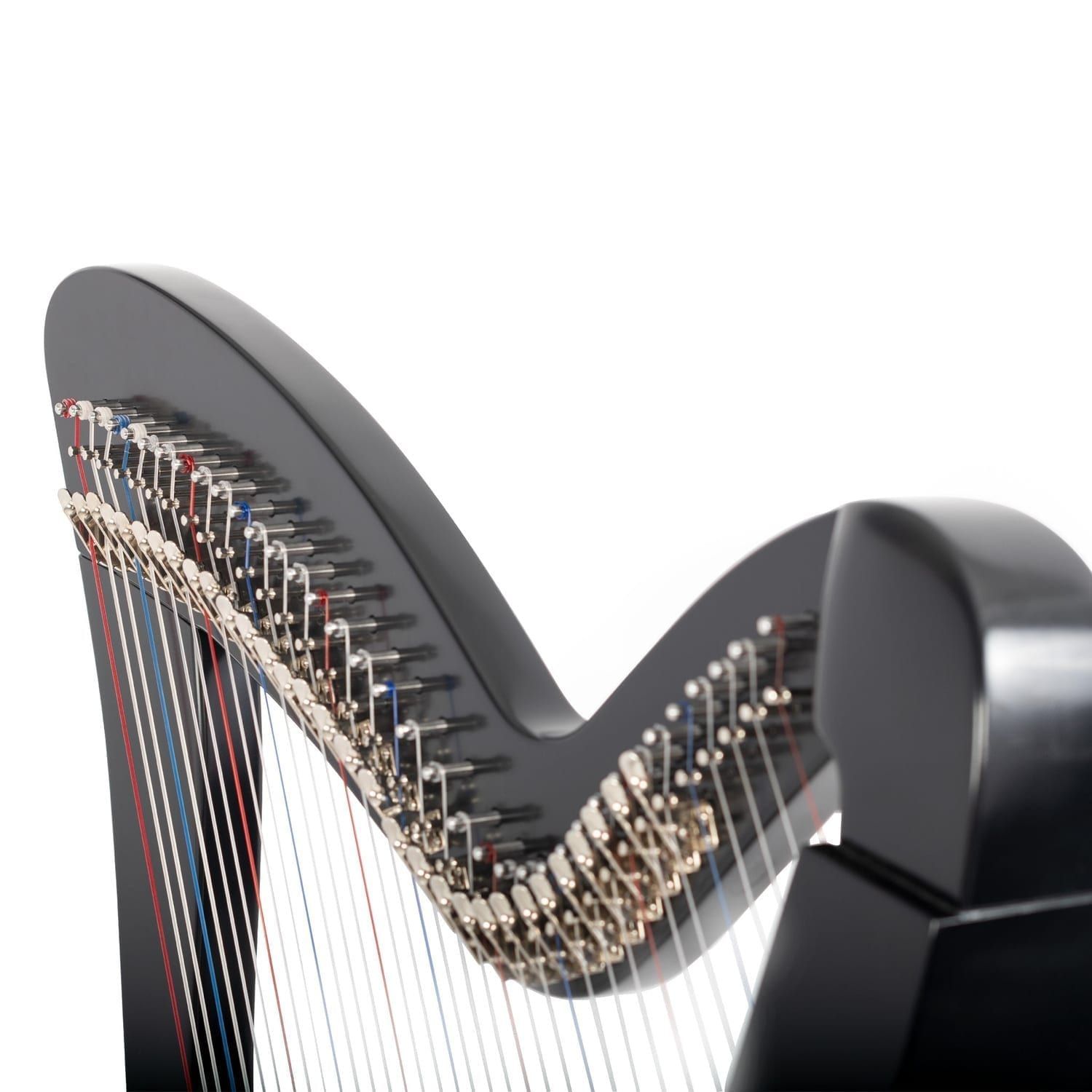 MMX celtic harp in black - 36 strings