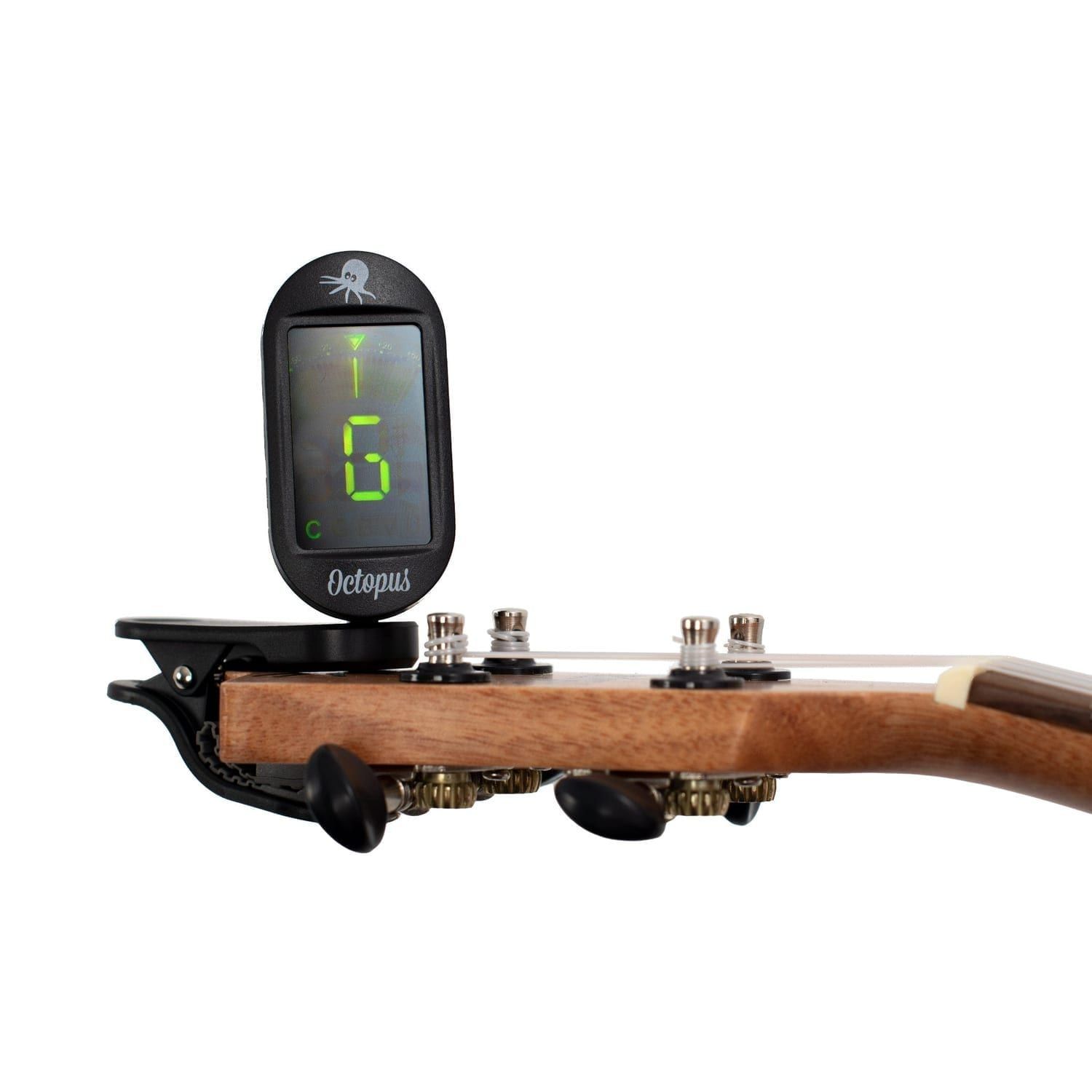 Octopus OC-440 clip on tuner with LCD
  screen
