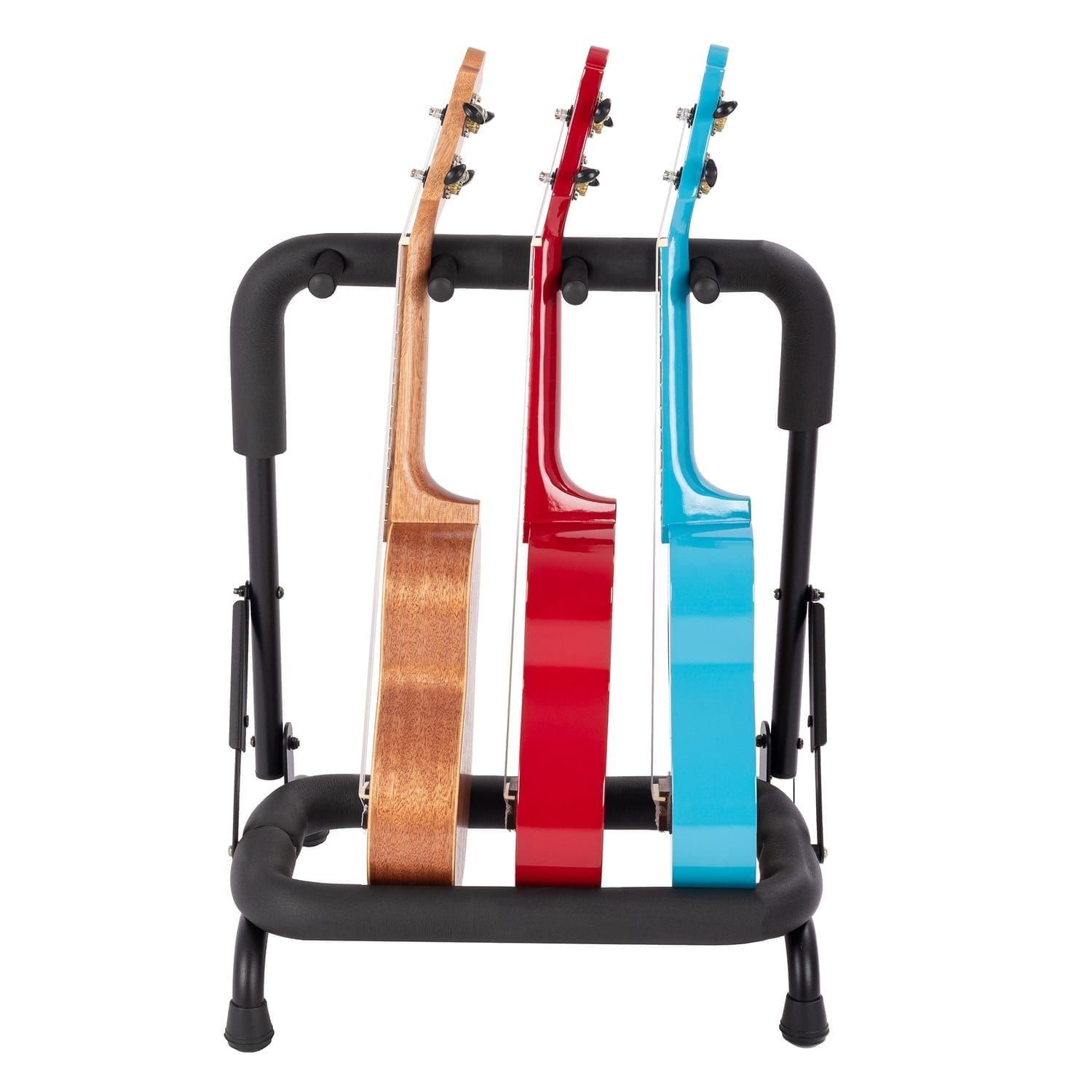 Octopus universal stand for 3 ukuleles