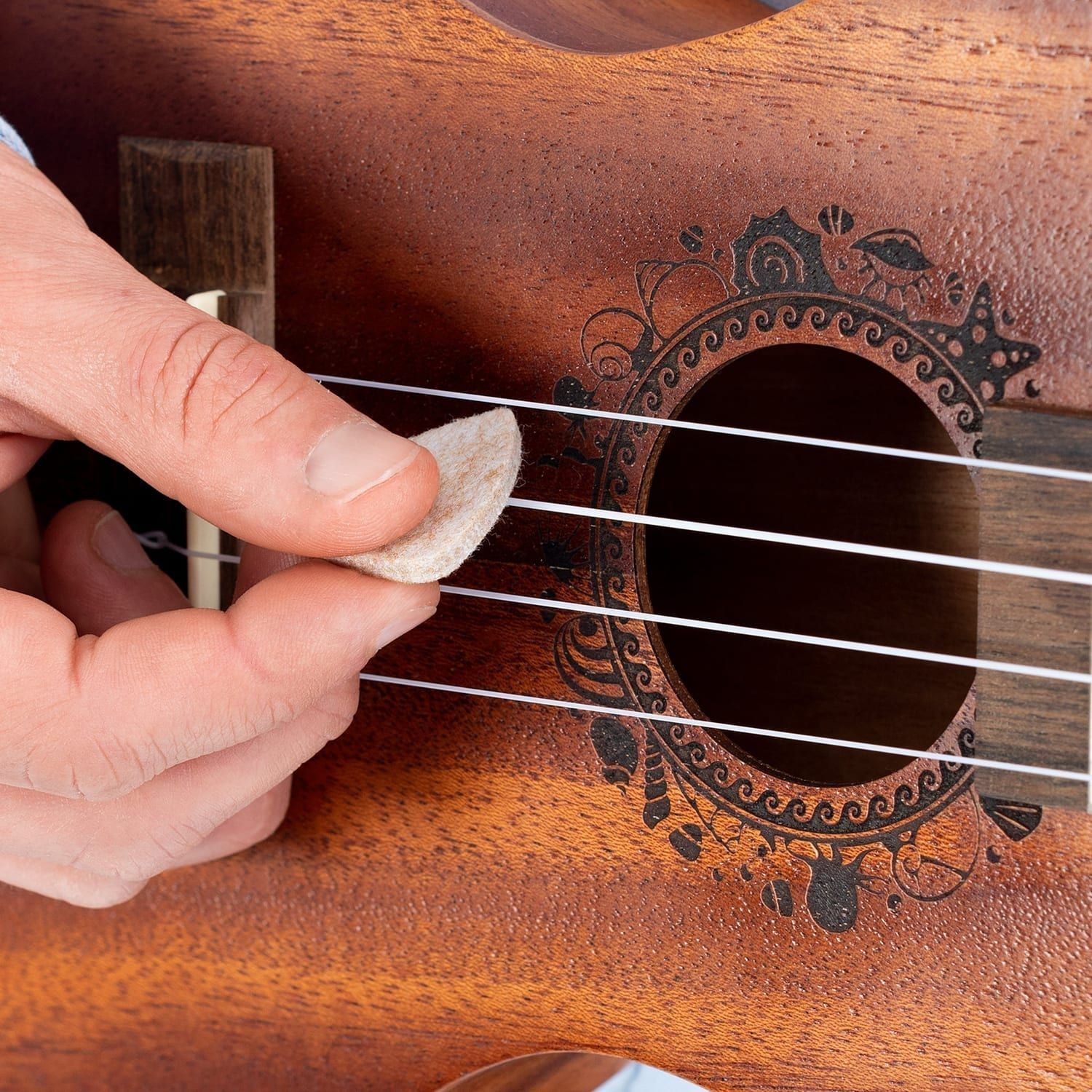 Octopus ukulele plectrum