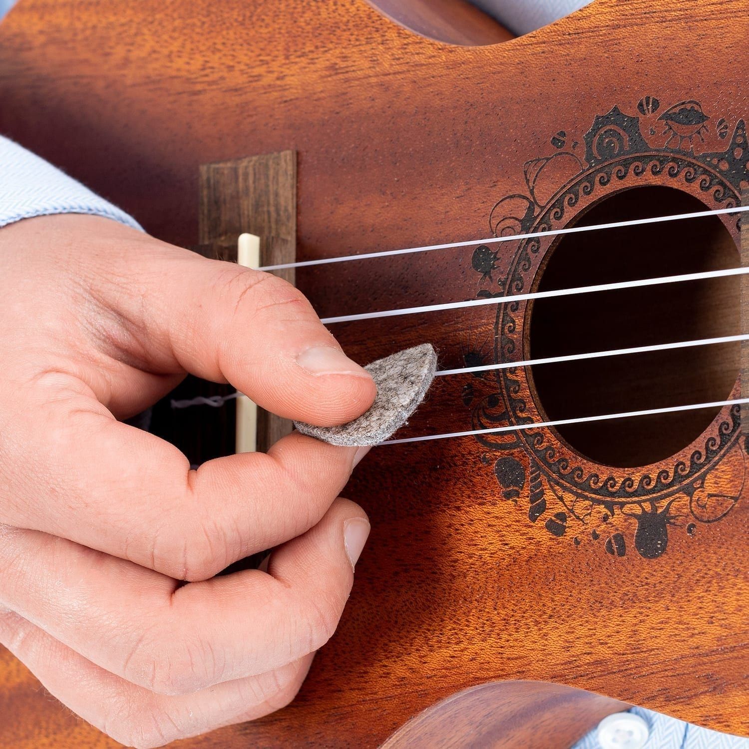 Octopus ukulele plectrum