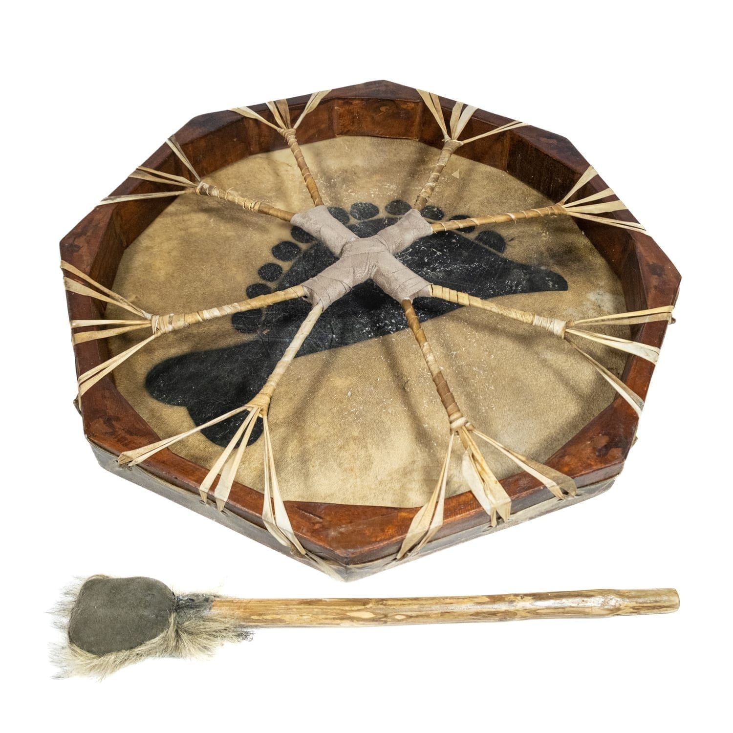 OW-shdrpa50-Shaman-Drum-20in-(50cm)-diameter-painted-Back
