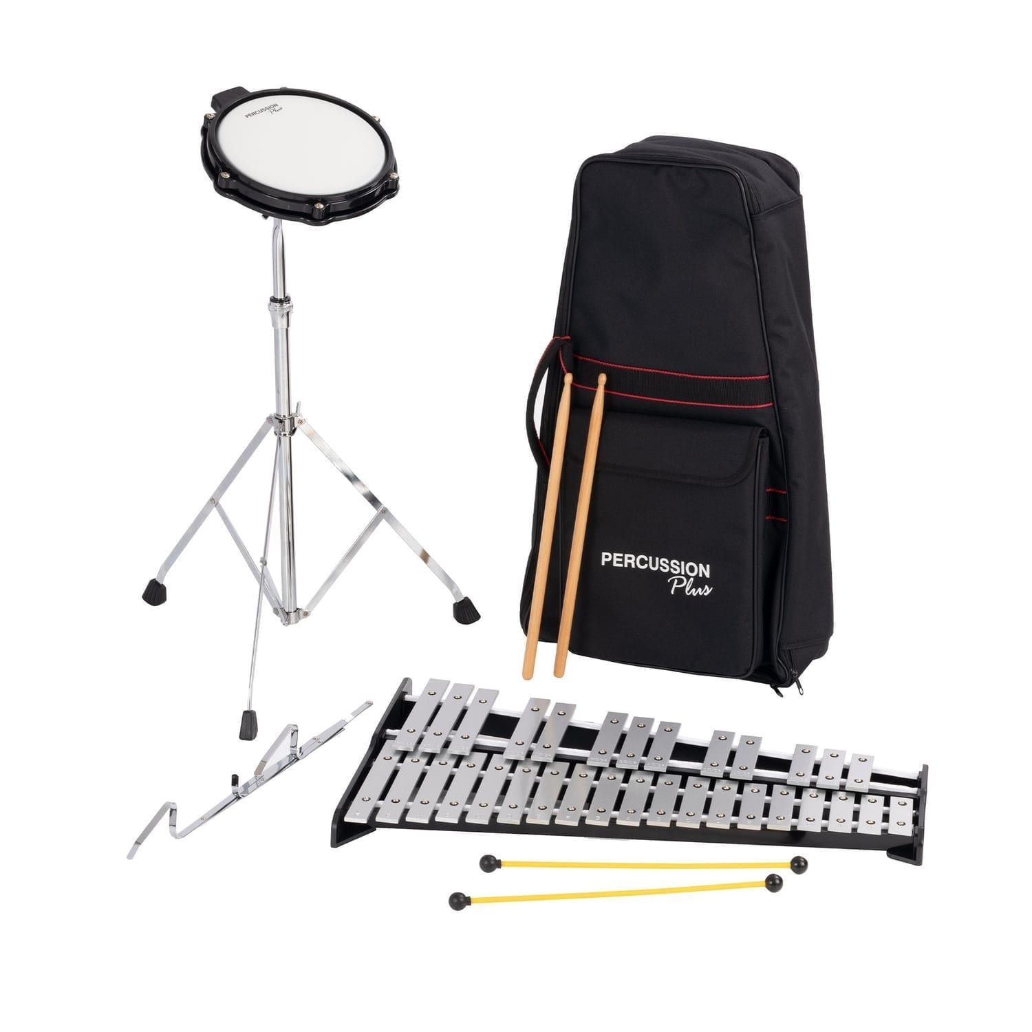 Percussion Plus Classic Red Box soprano
  fully chromatic glockenspiel