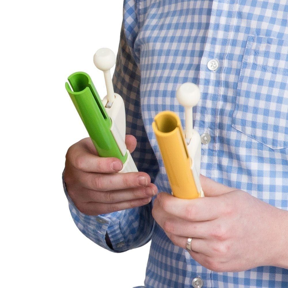 Percussion Plus PP015 set of 8 coloured
  hand chimes with case