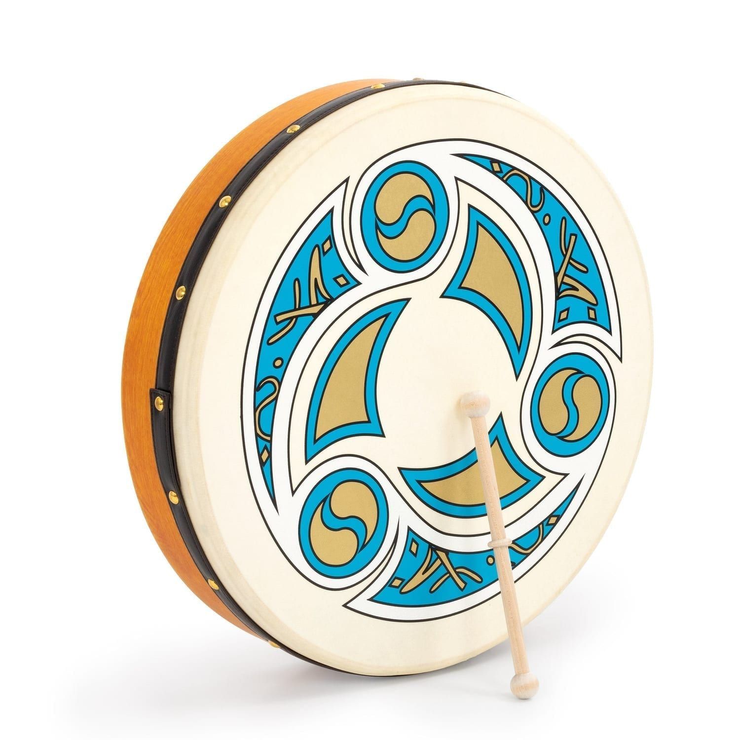 Percussion Plus bodhran 18" Trinity
  Celtic design