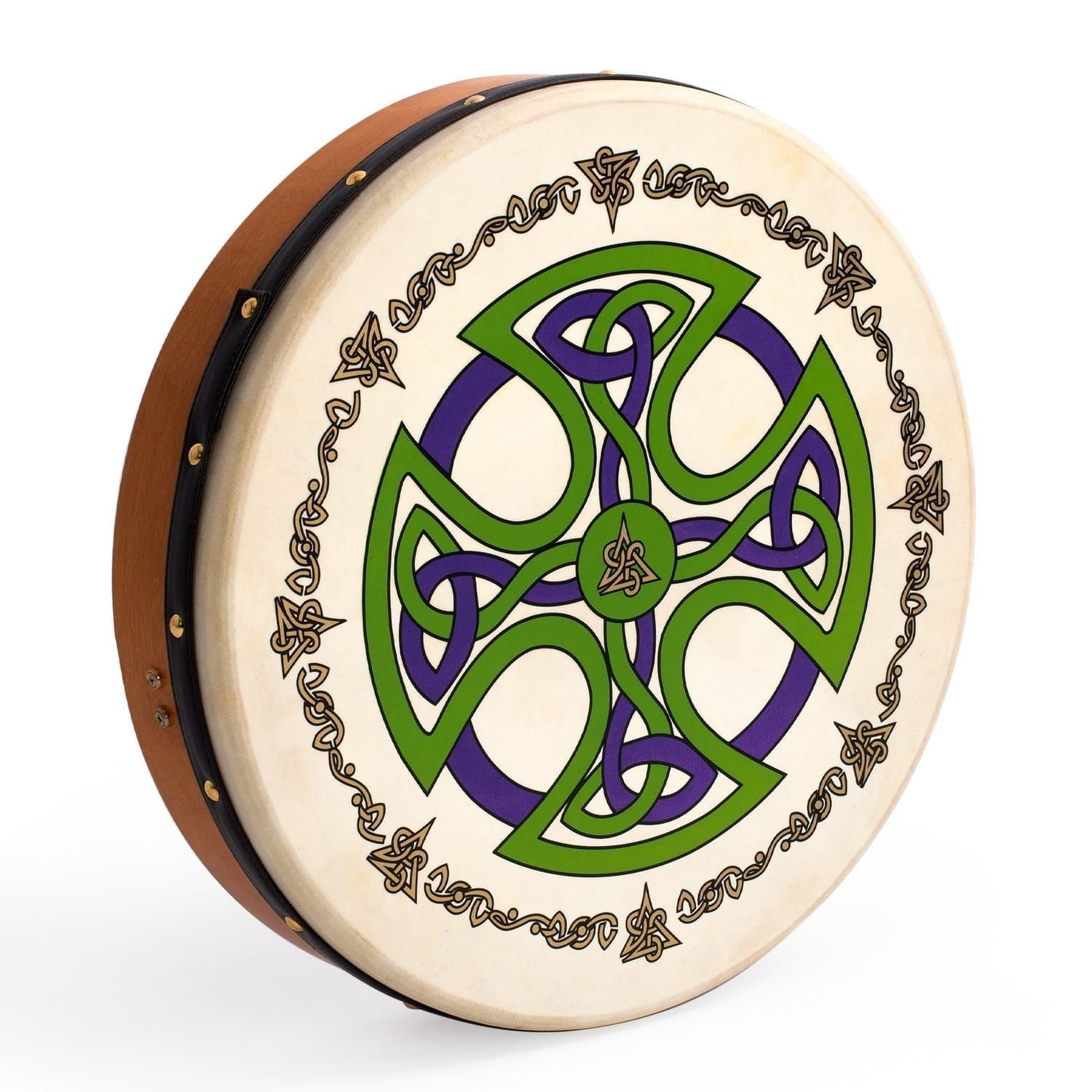 Percussion Plus bodhran 18" Brosna
  Cross with bag, tipper and DVD