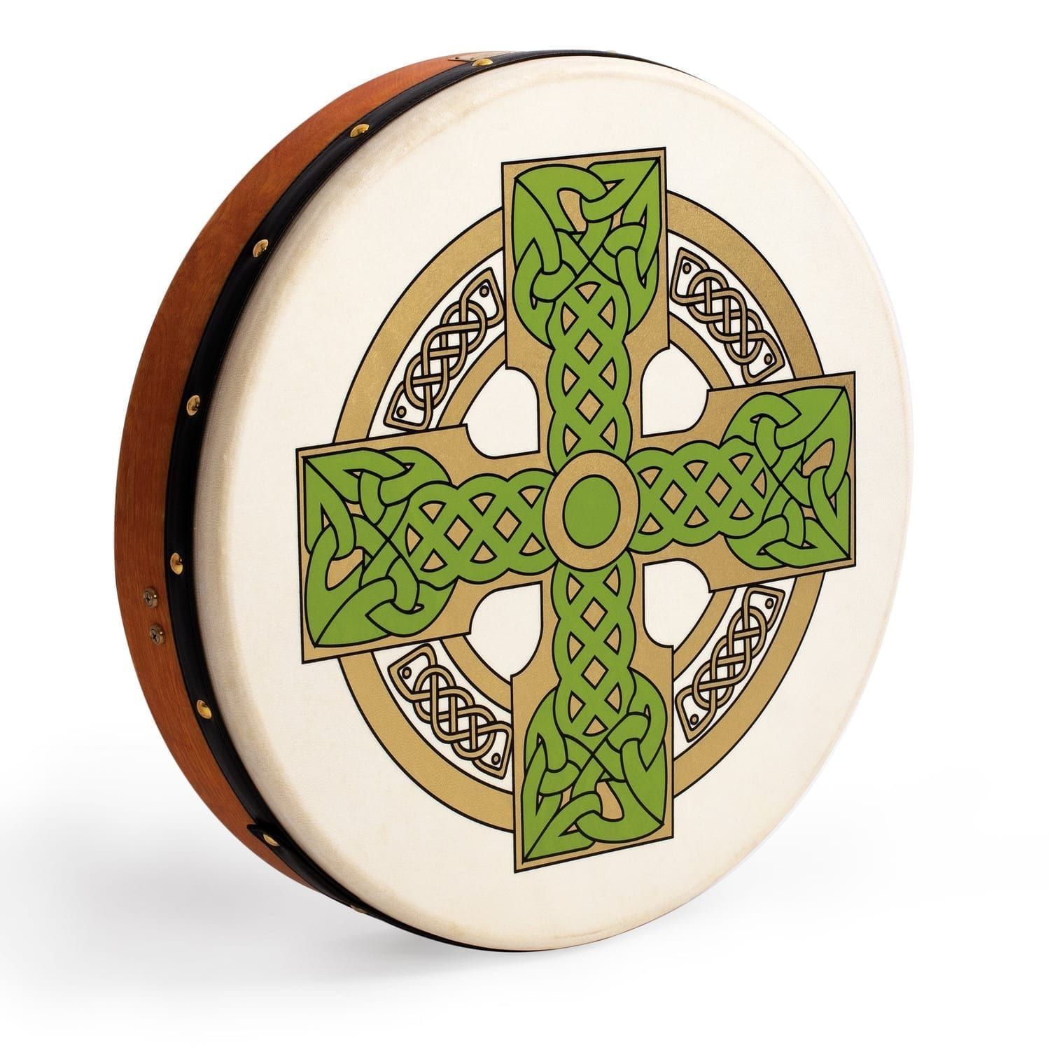 Percussion Plus bodhran 18" Cloghan
  Cross with bag, tipper and DVD