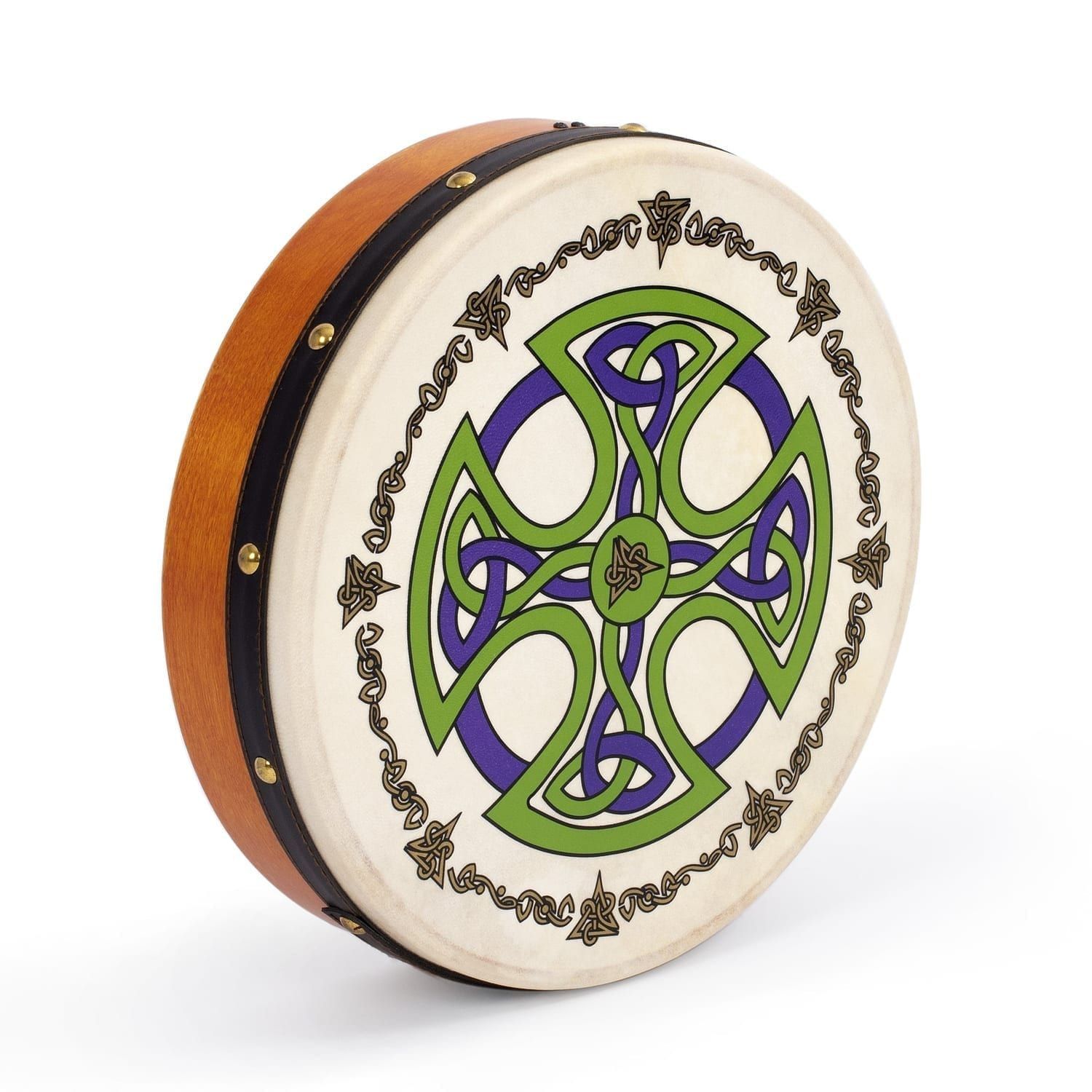 Percussion Plus bodhran 12" Brosna
  Cross with tipper and DVD