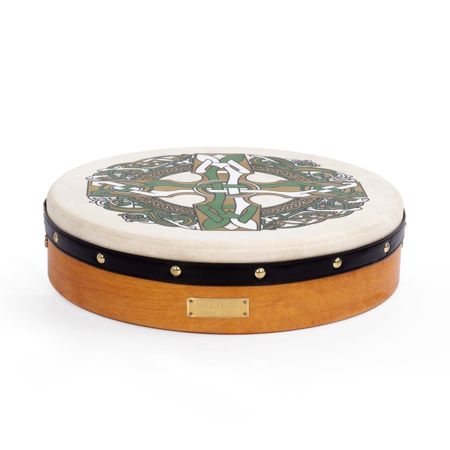 Percussion Plus bodhran 15" Gaelic
  Cross with bag, tipper and DVD