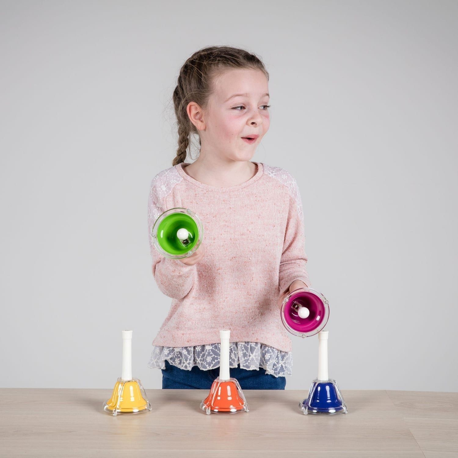 Percussion Plus combi hand bells - set of
  8