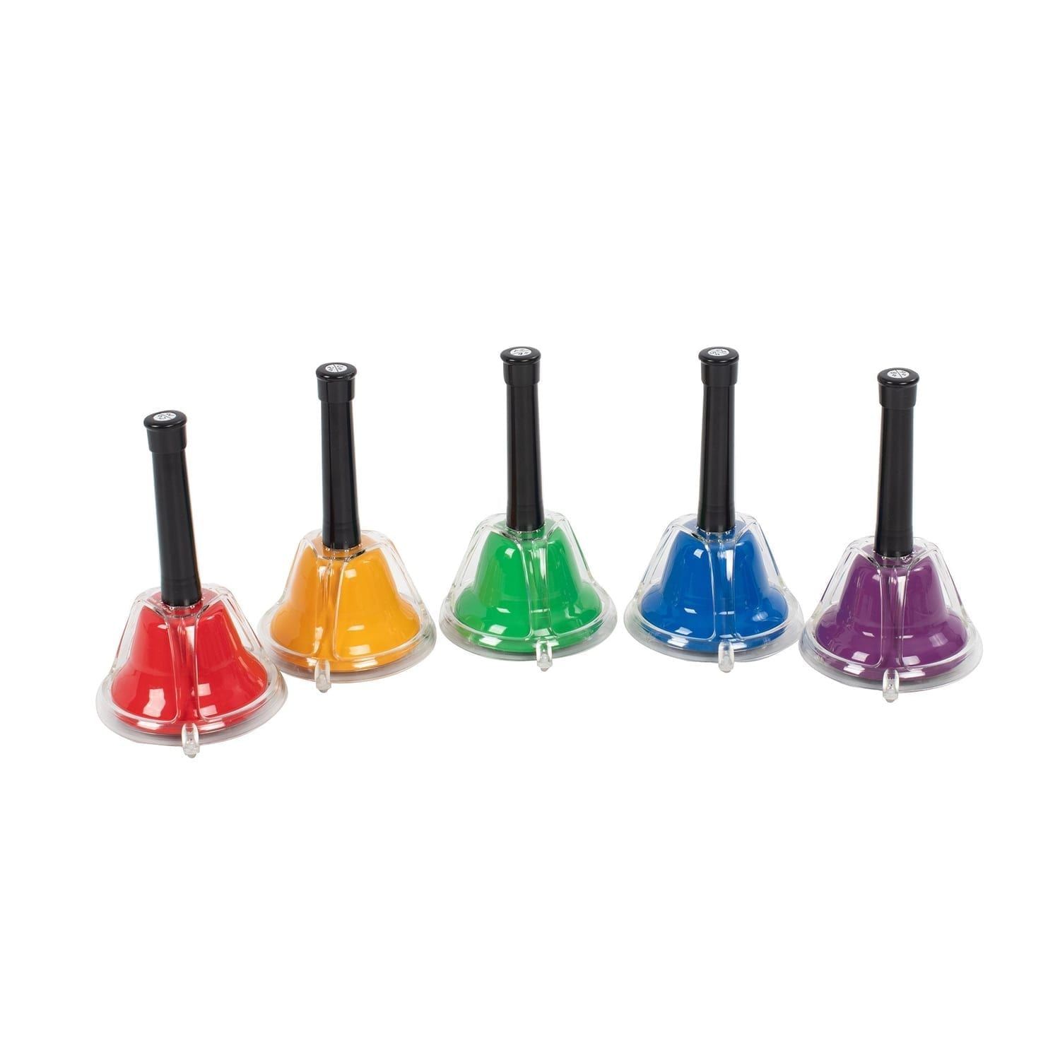 Percussion Plus combi hand bells - set of
  5