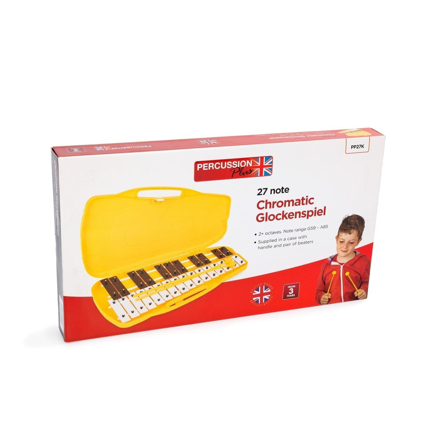 Percussion Plus 27 note chromatic
  glockenspiel