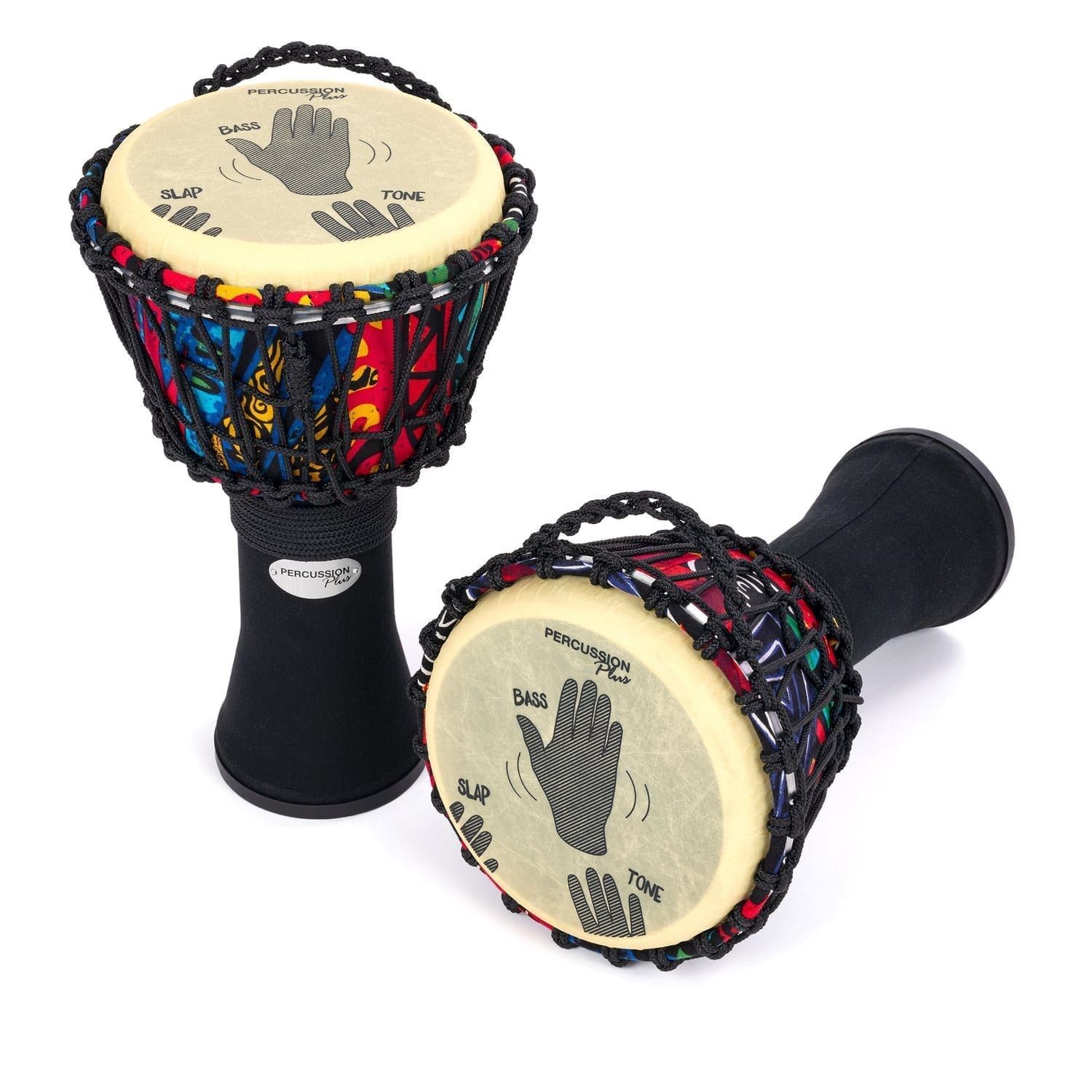 Percussion Plus Slap djembe - 8 inch
  diameter, 40cm high - rope tuned