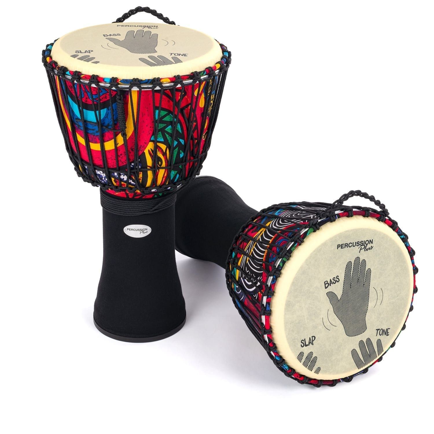 Percussion Plus Slap djembe - 8 inch
  diameter, 40cm high - rope tuned