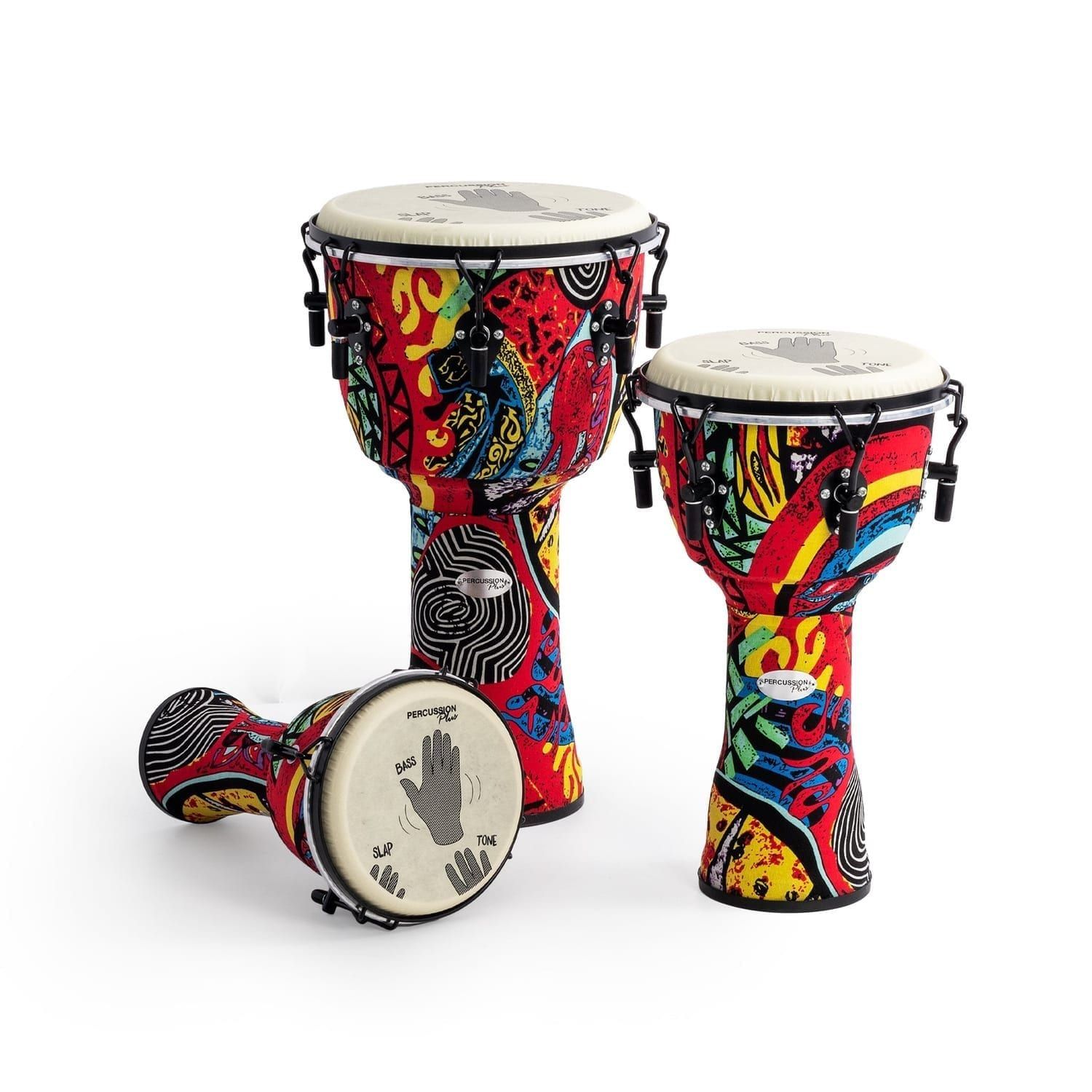 African Drumming - 10 Percussion Plus
  Slap djembe pack - mechanically tuned