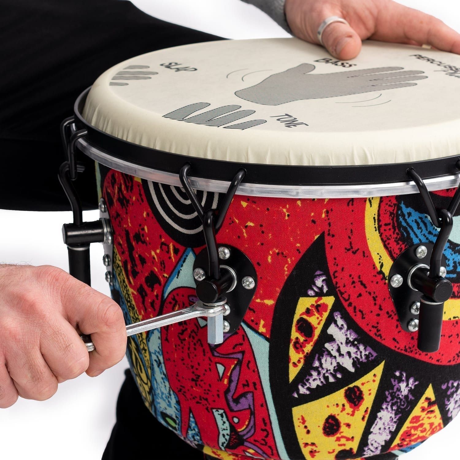 African Drumming - 10
  Percussion Plus Slap djembe pack - mechanically tuned