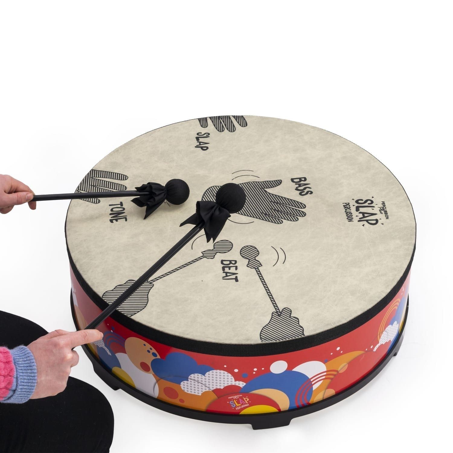 Percussion Plus Slap Percussion -
  Gathering Drum