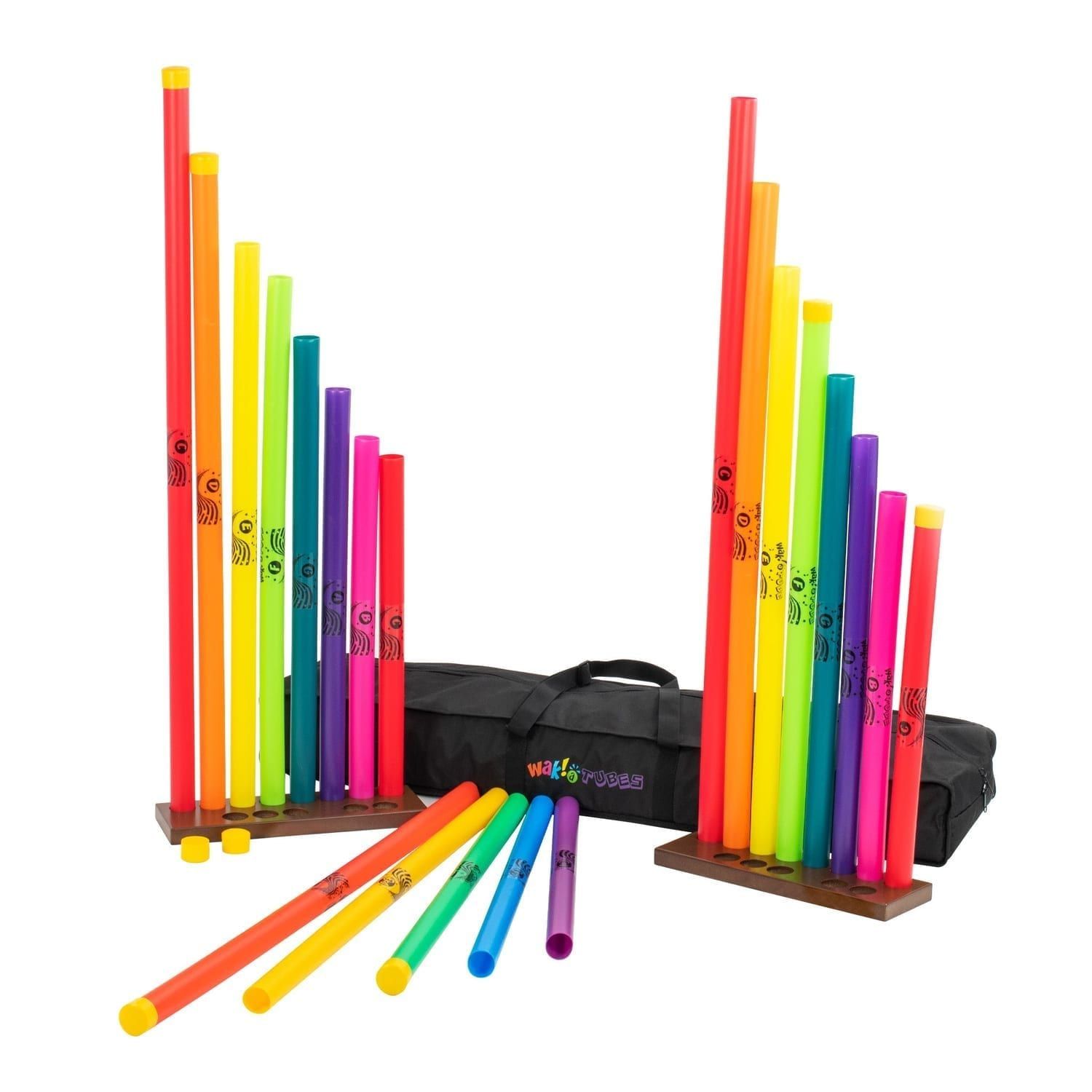 Wak-a-Tubes 21 player classroom pack – bass octave (with bag)