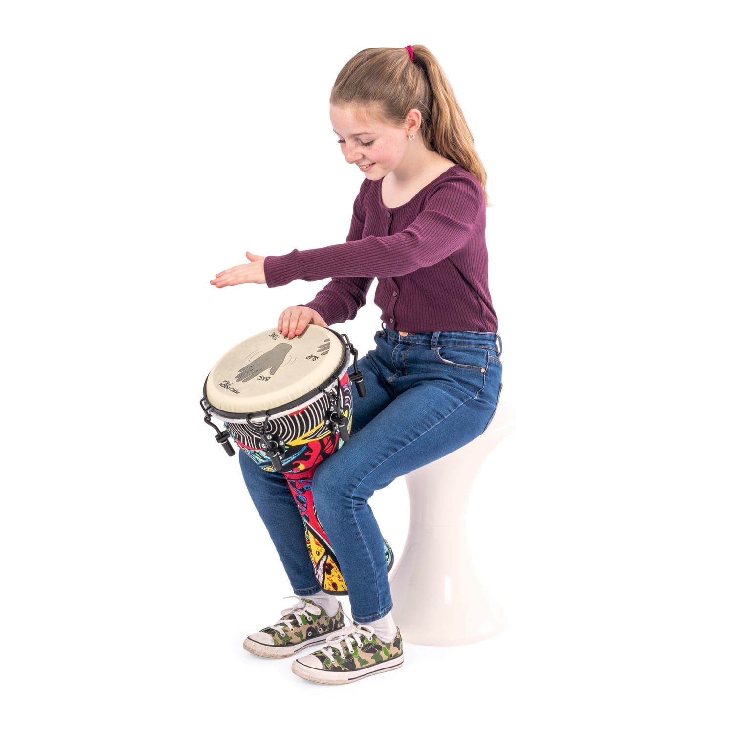 African Drumming - 10 Percussion Plus
  Slap djembe pack - mechanically tuned