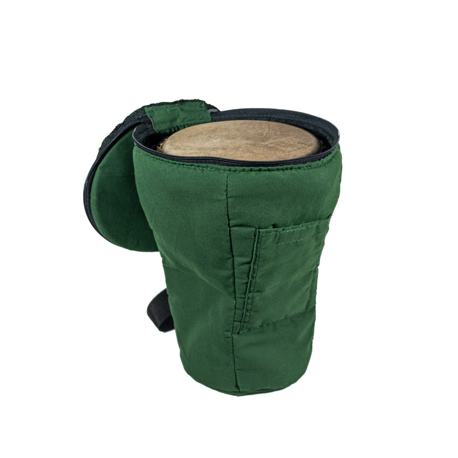 Image of AD-BAcodj0730-Djembe-Drum-Bag-Standard-7in-diameter-30cm-high-cotton-open