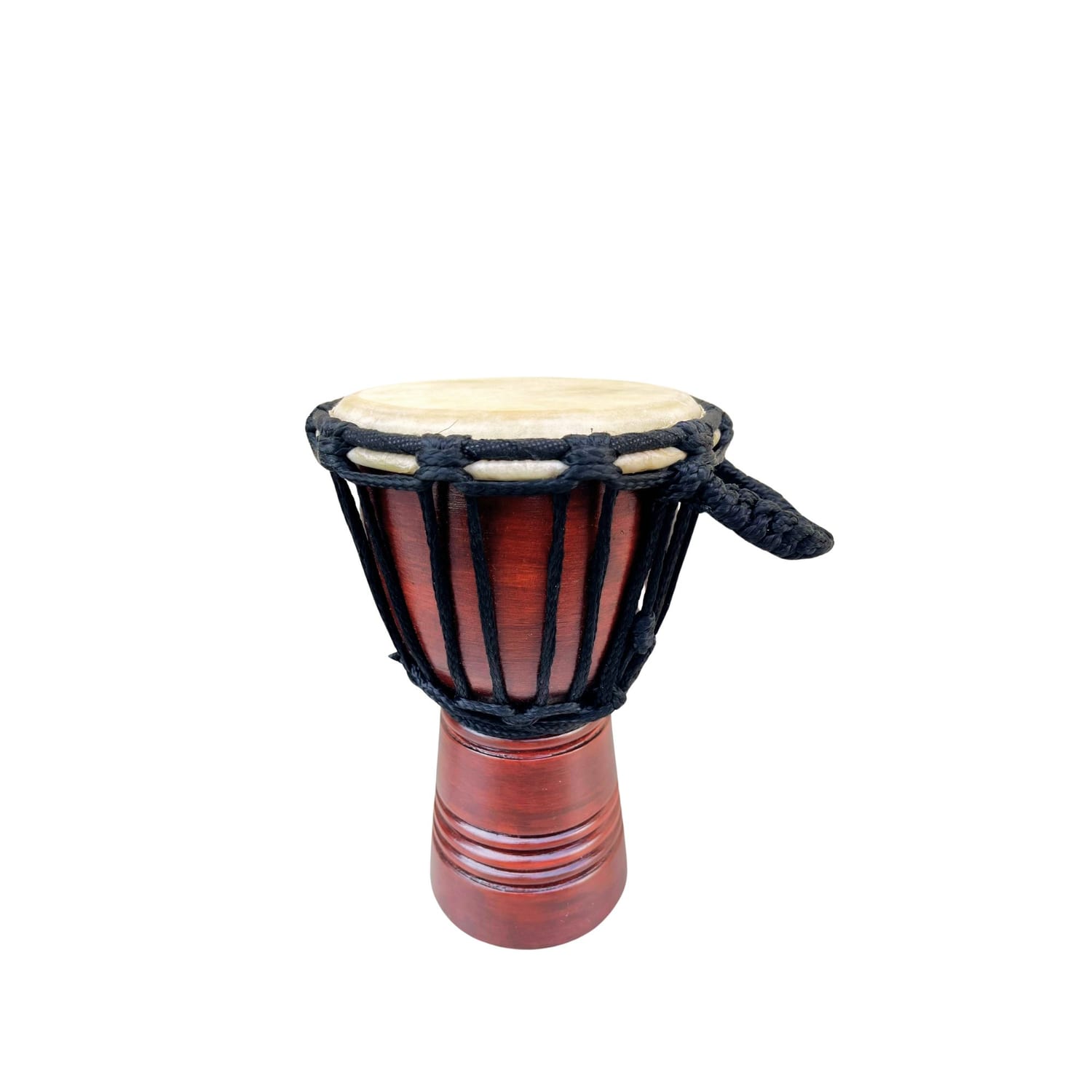 djembe drum 5.5 inch, budget friendly, crafted from sustainable deep-carved wood