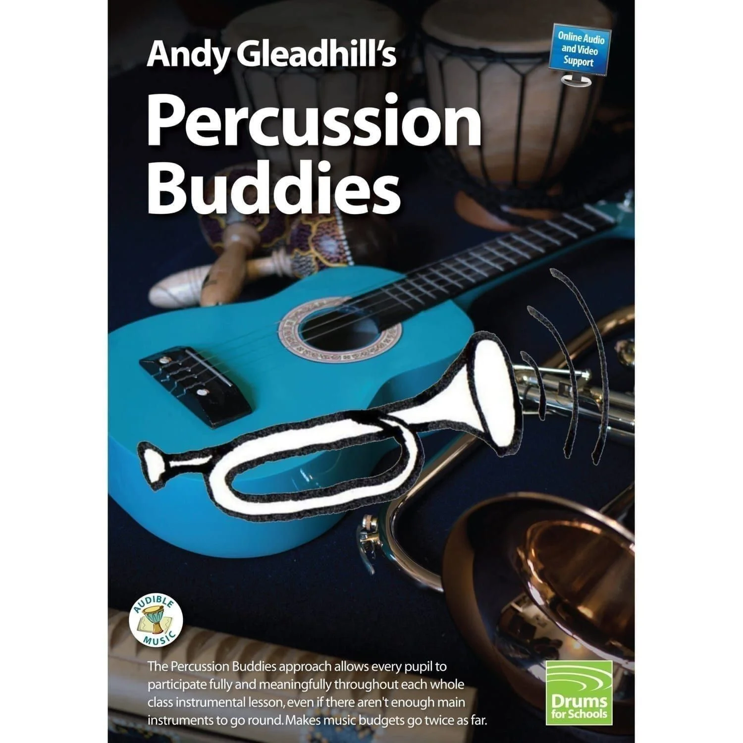 Andy Gleadhills Percussion Buddies Book audio cover