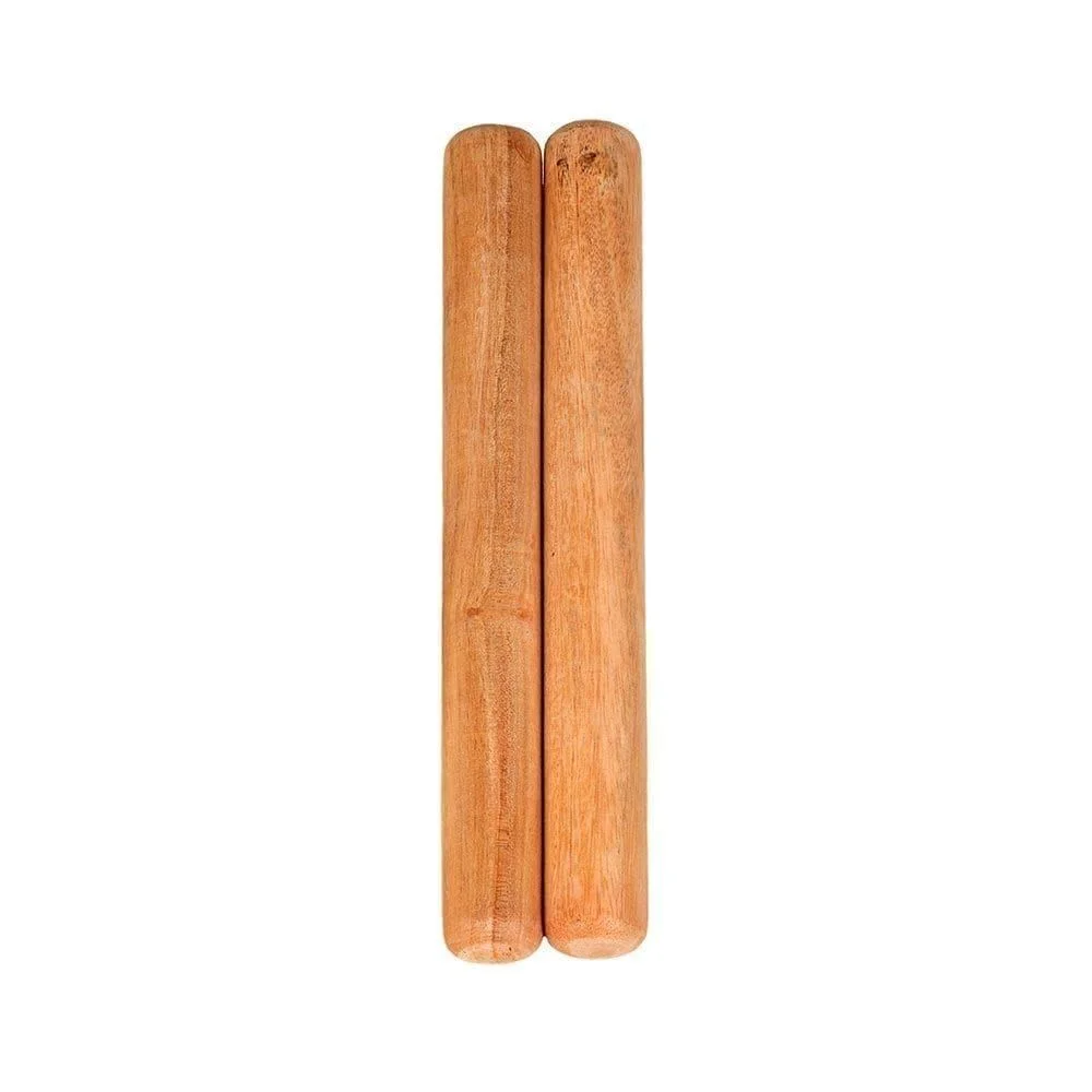 23cm claves percussion instruments – wooden clapsticks for rhythm and music education