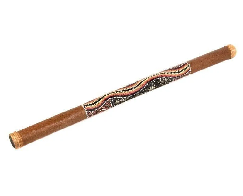 Rainstick 100cm bamboo painted main