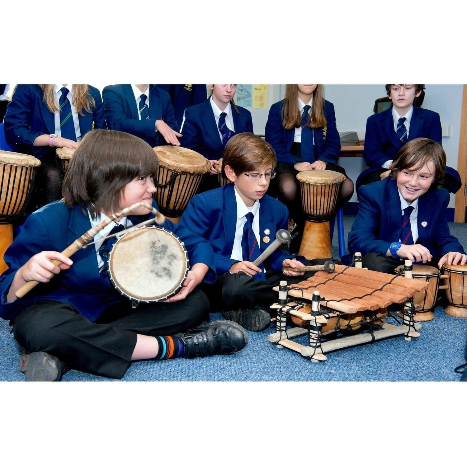 African Drumming group Level 2 action clw
