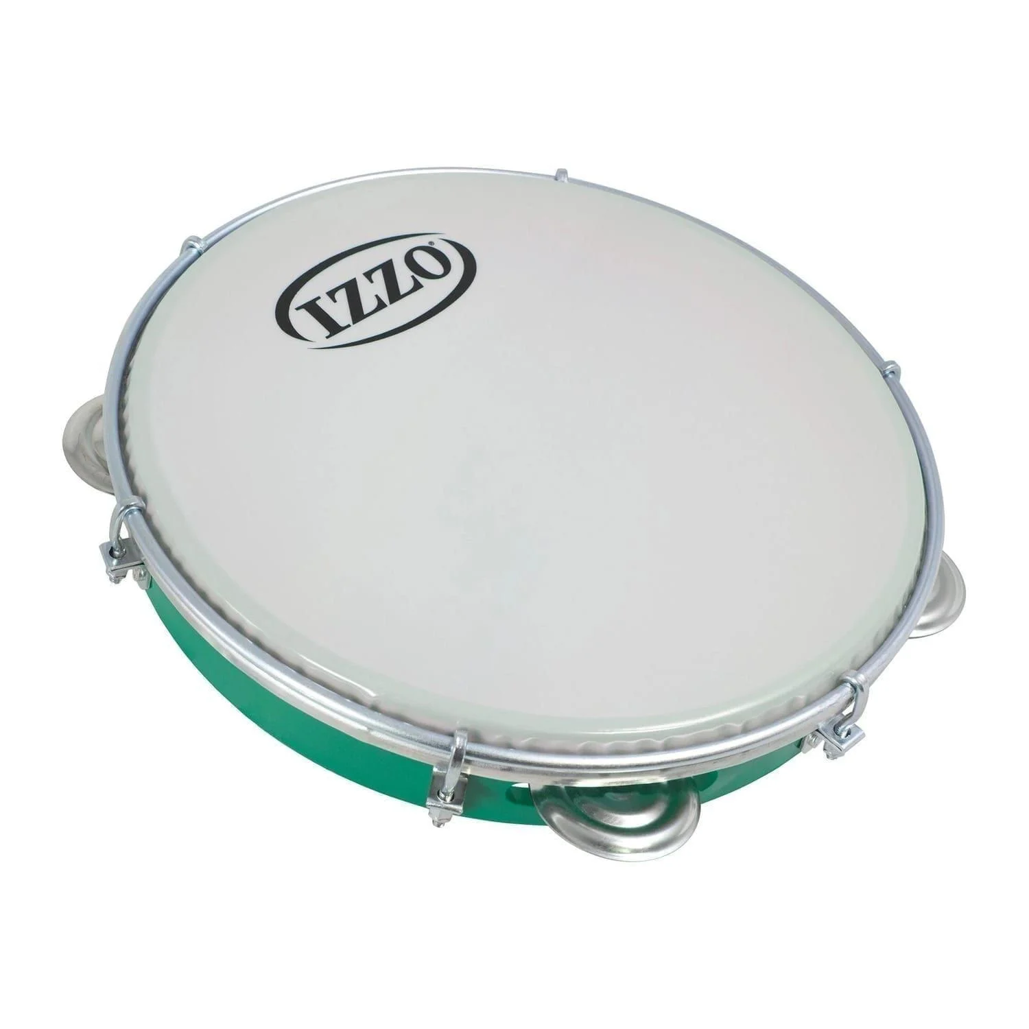 BS-pand10-Izzo - Pandeiro 10in diameter, Izzo - IZ3430-green