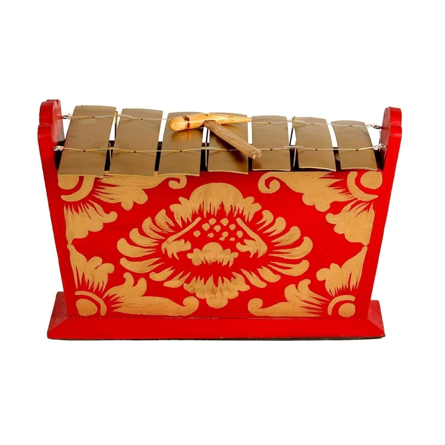 Large 7 key gamelan, crafted for durability and authentic sound