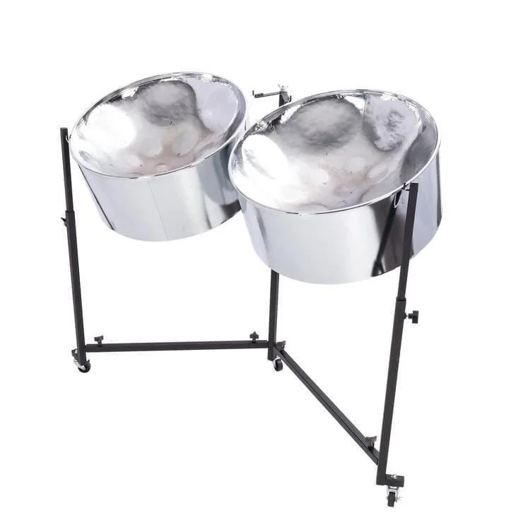 SP-dotegi - Double Tenor Steel Pans Panyard Chrome Gig-Ready Pack - PP9110