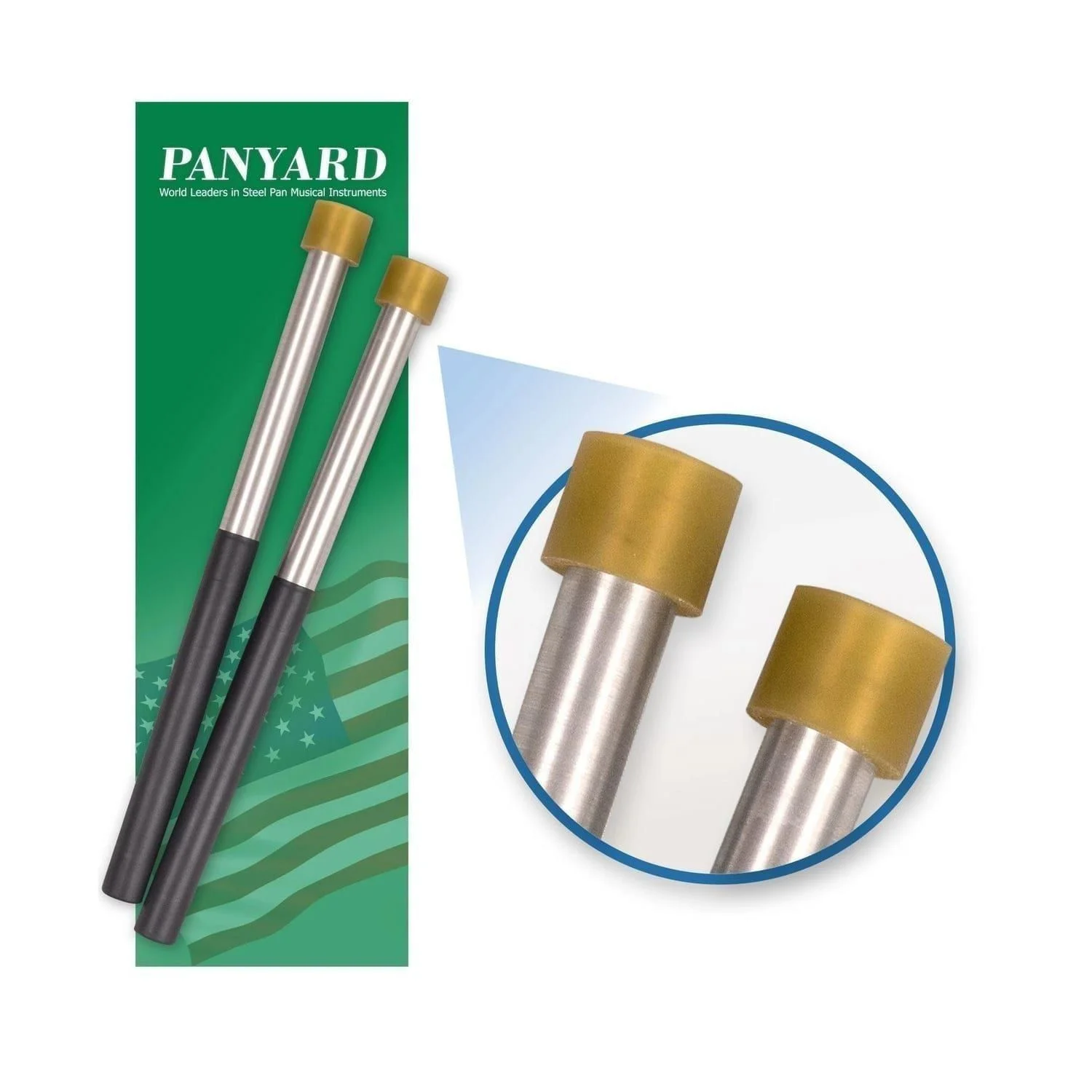 SP-dotema-2 - Mallets Double Tenor General Classic aluminium, pair - PP4060