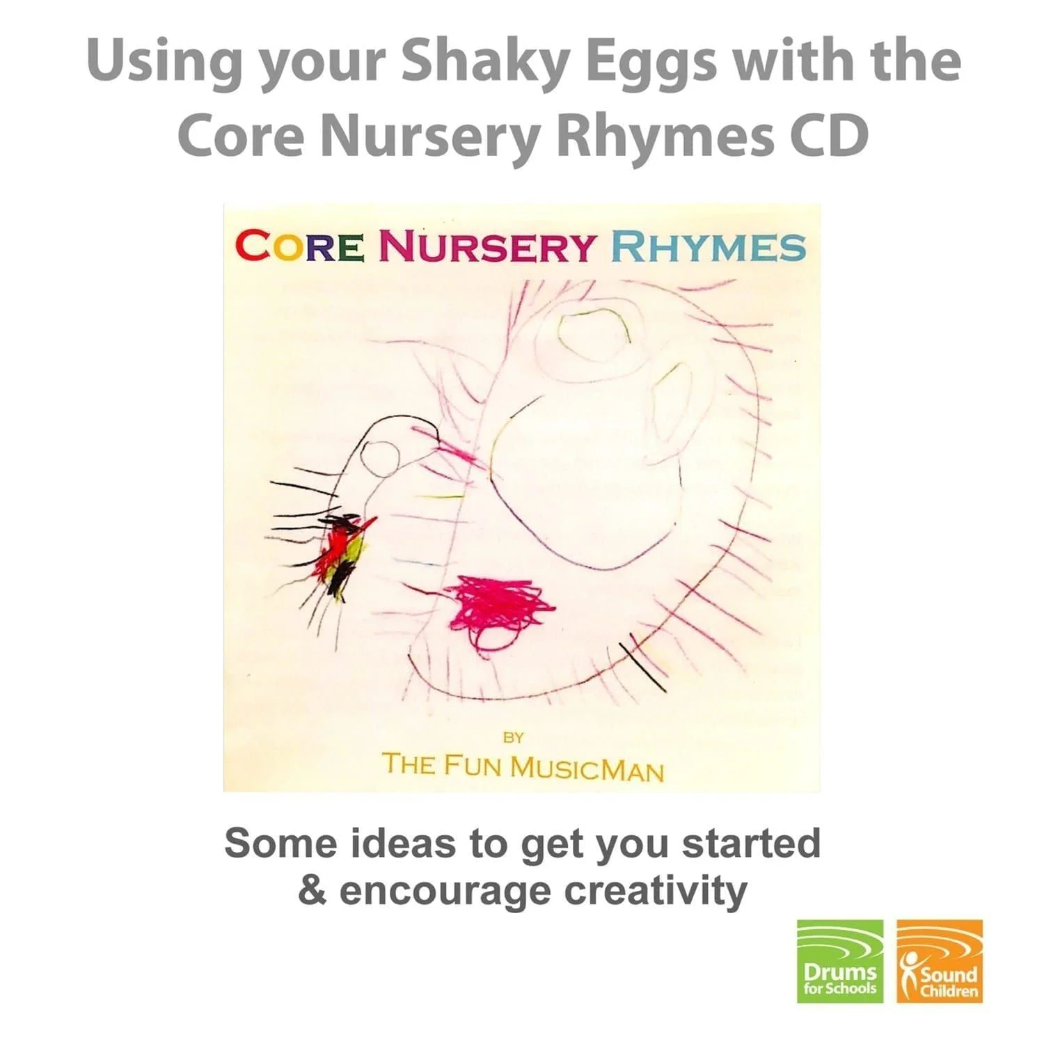Egg Shakers - natural - Bag of 100