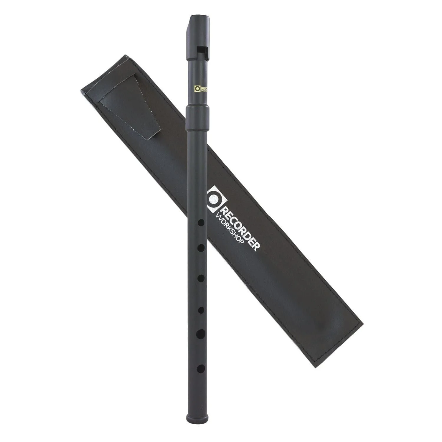 Irish penny whistle in key of C with great tone, durable ABS build, and easy cleaning. Comes with a free bag.