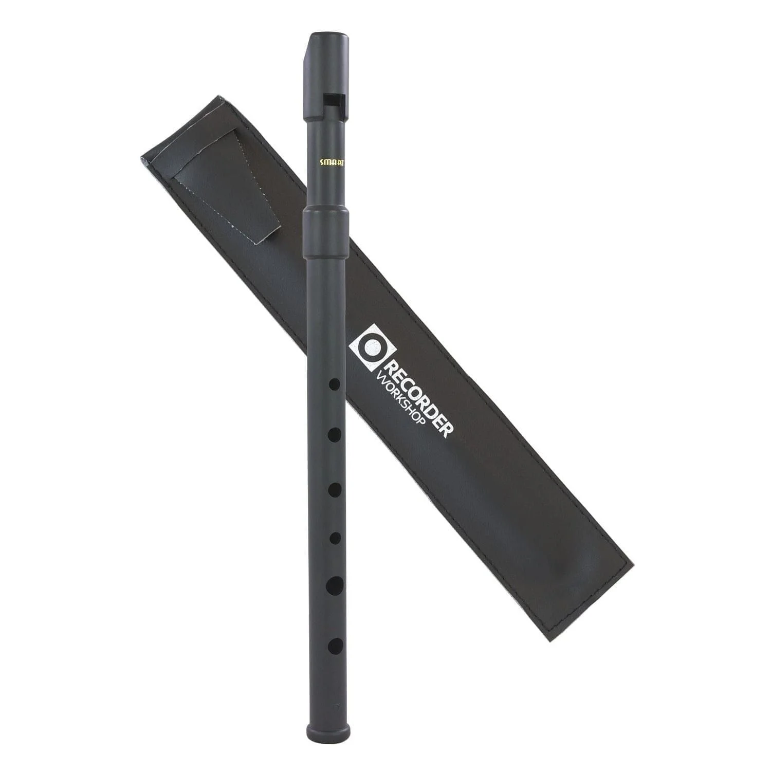 Irish tin whistle music key of D with superb tuning, easy playability, and durable ABS build. Includes pouch.