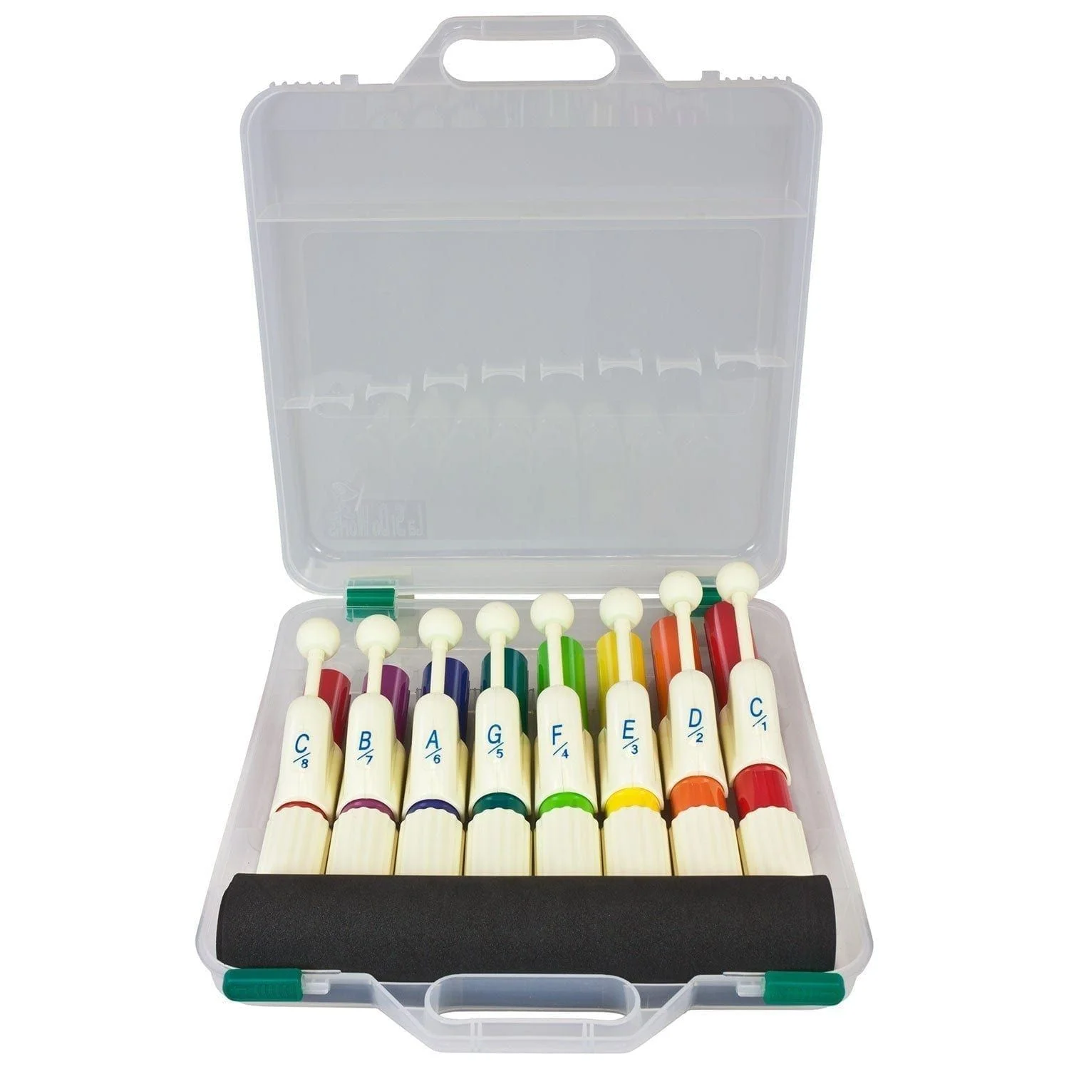percussion plus colourful hand chime set of 8 - PP015 with case