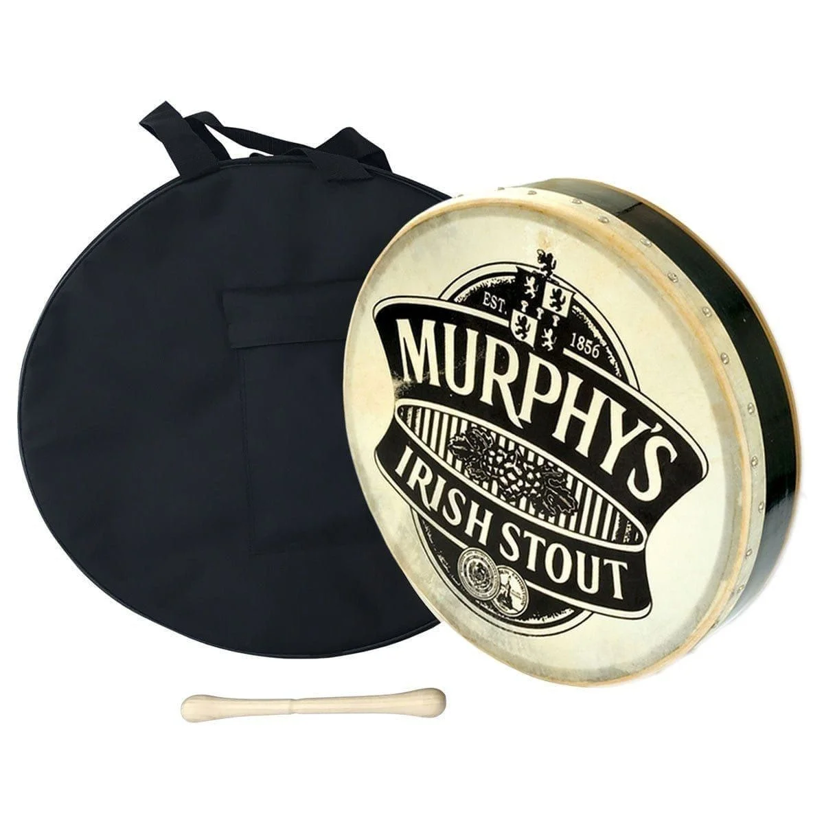 Percussion Plus 16 inch Bodhran Drum - Traditional Irish Frame Drum