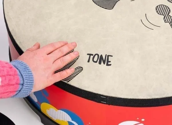Image of PP Slap Percussion - Gathering Drum - played