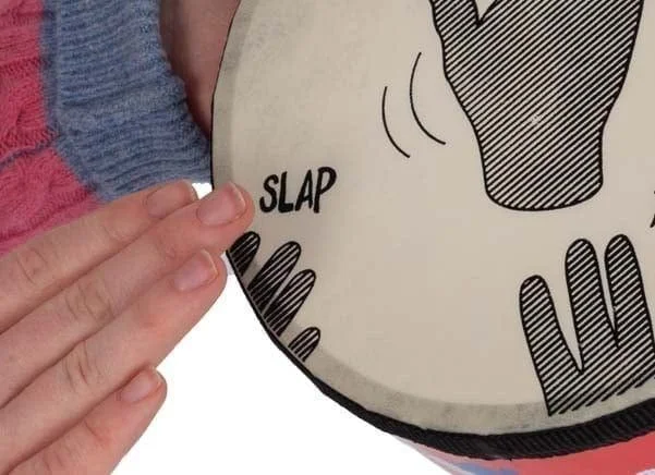Image of PP Slap Percussion - Hand Drum - played