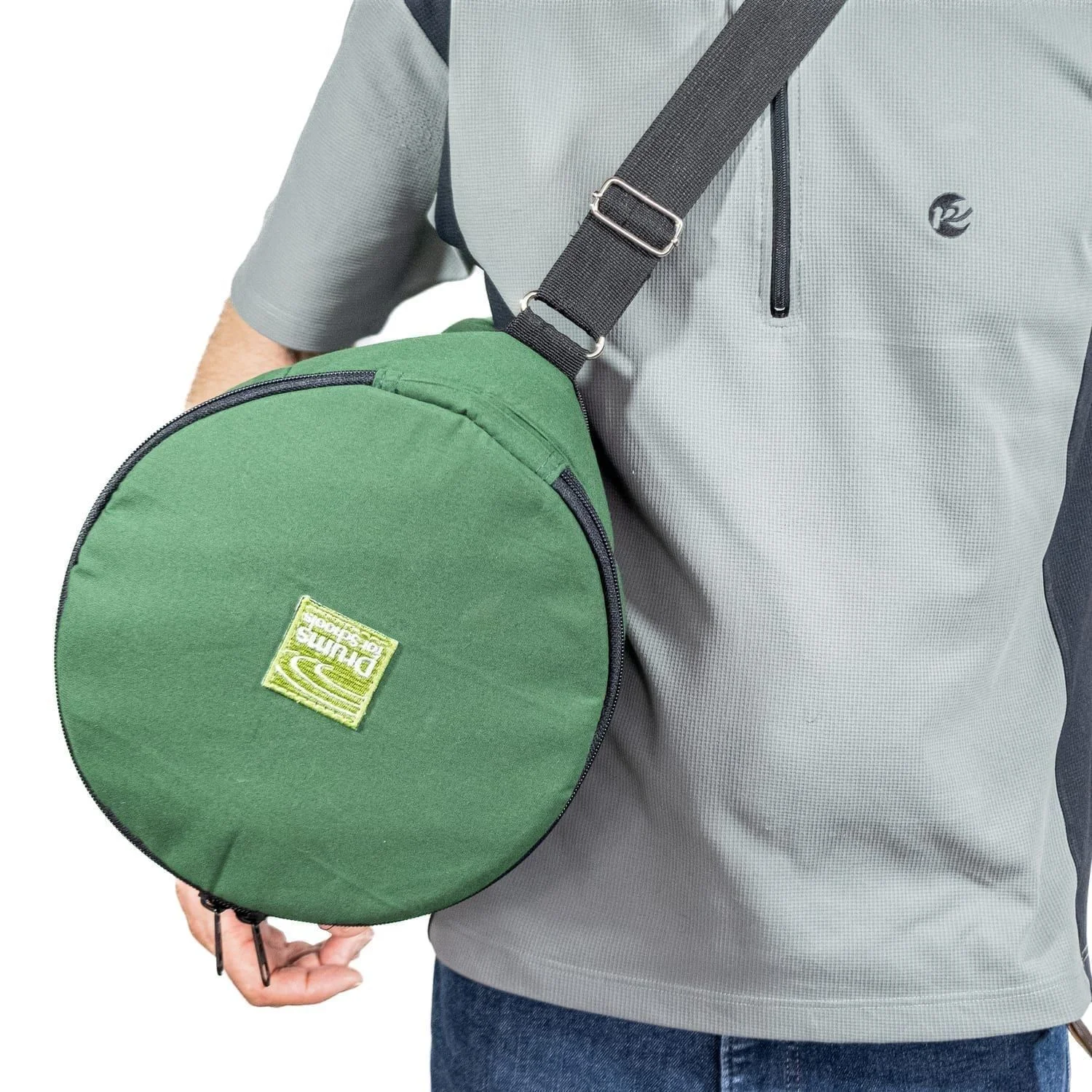 AD-BAcodj0835-Djembe-Drum-Bag-Standard-8in-diameter-35cm-high-cotton-Carried-front