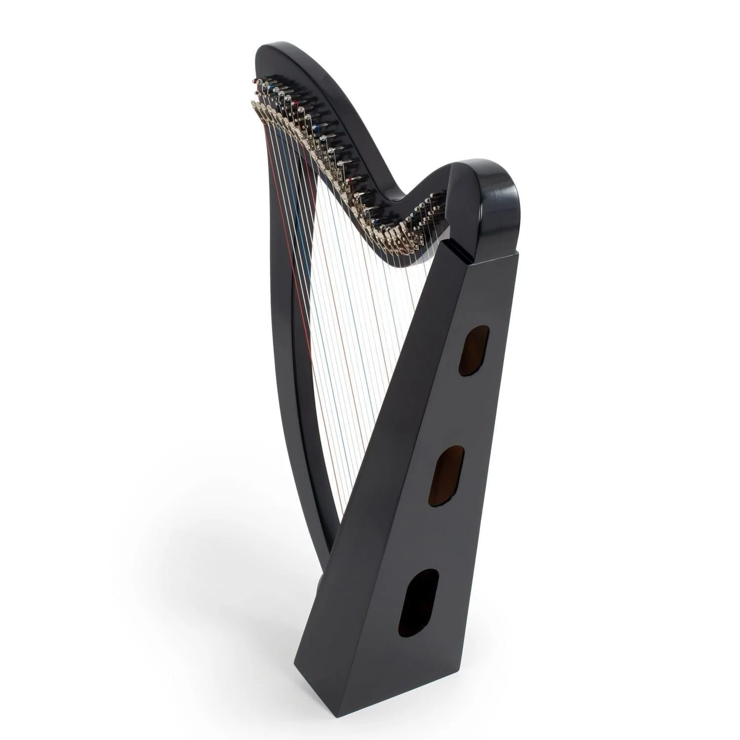 MMX celtic harp in
  black - 29 strings