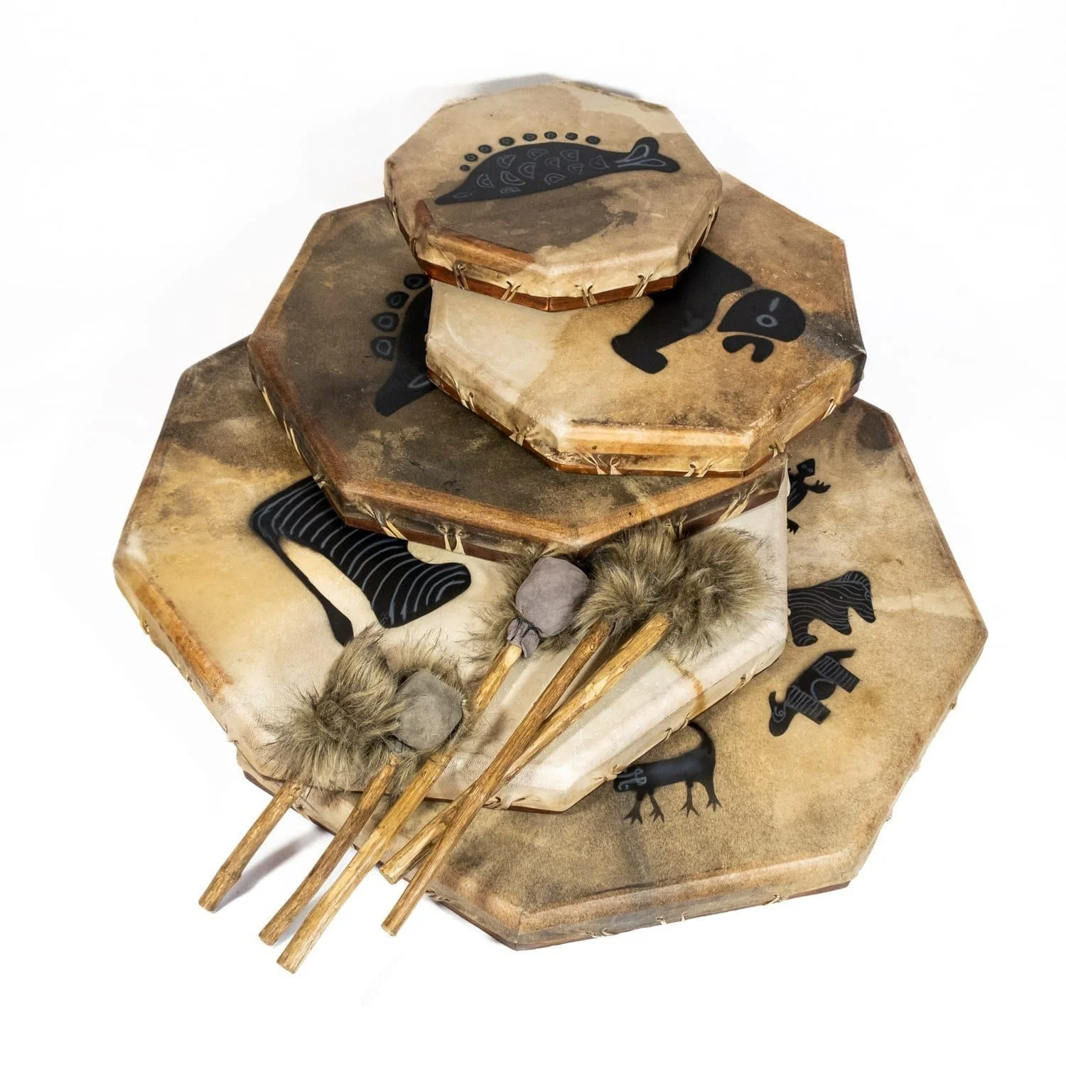 OW-Shaman Drum-painted-GROUP-main