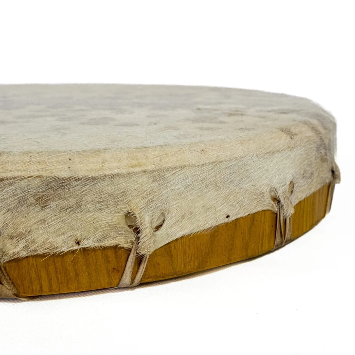 OW-shdrroha40-Shaman-Drum-16in-(40cm)-diameter-round-hair-Profile-top