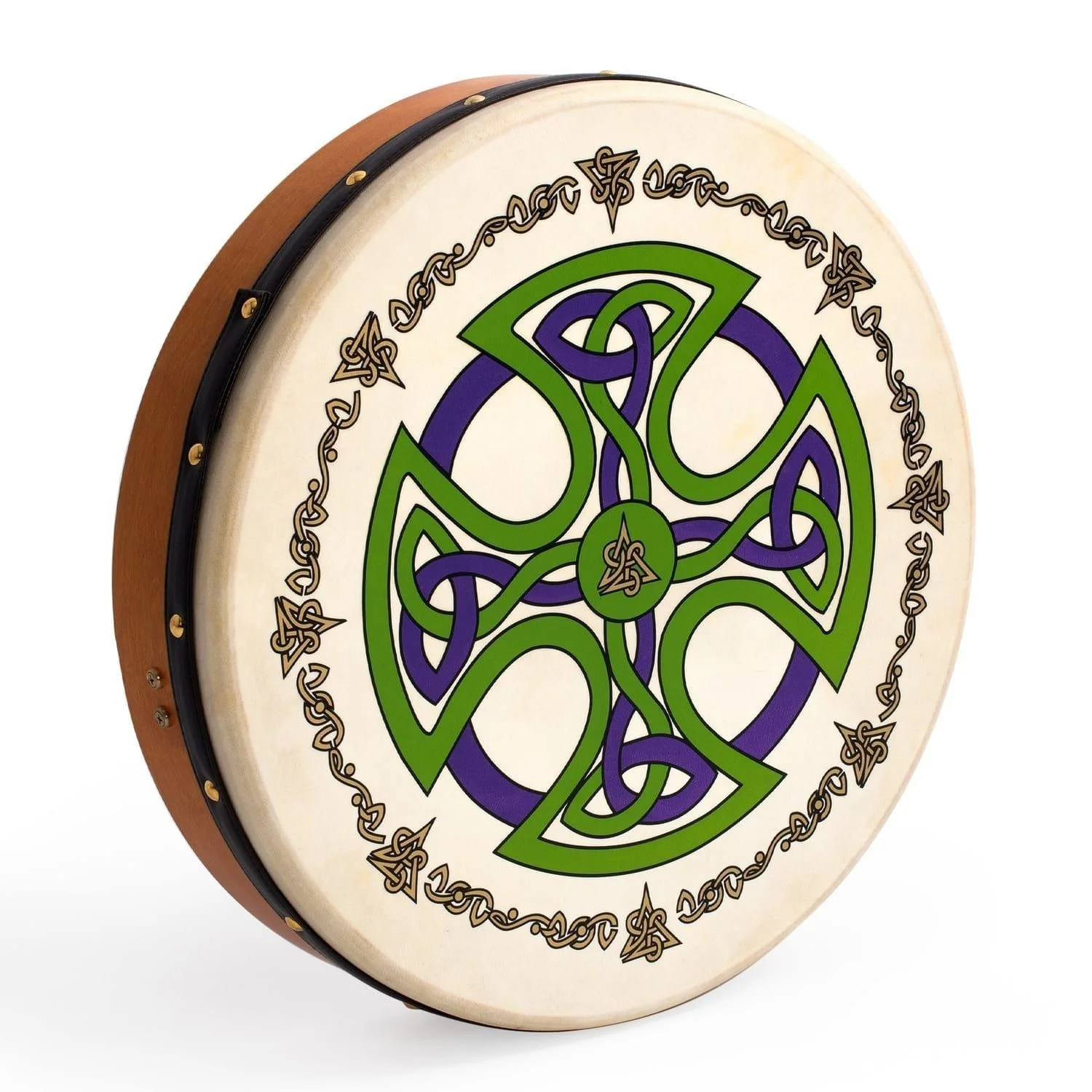 Percussion Plus bodhran 18" Brosna
  Cross with bag, tipper and DVD