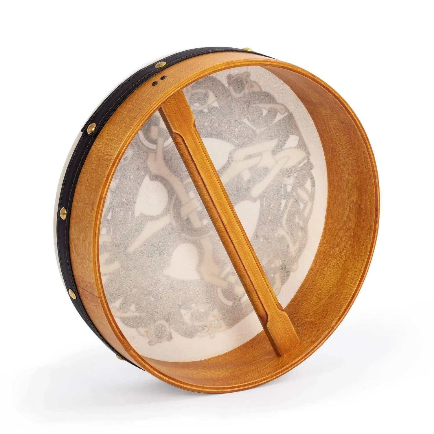 Percussion Plus
  bodhran 12" Gaelic Cross with tipper and DVD