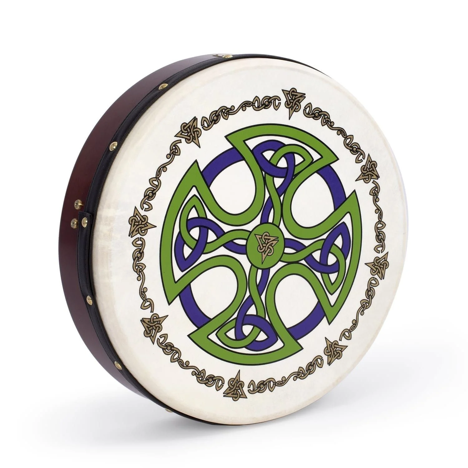 Percussion Plus bodhran 15" Brosna
  Cross with bag, tipper and DVD