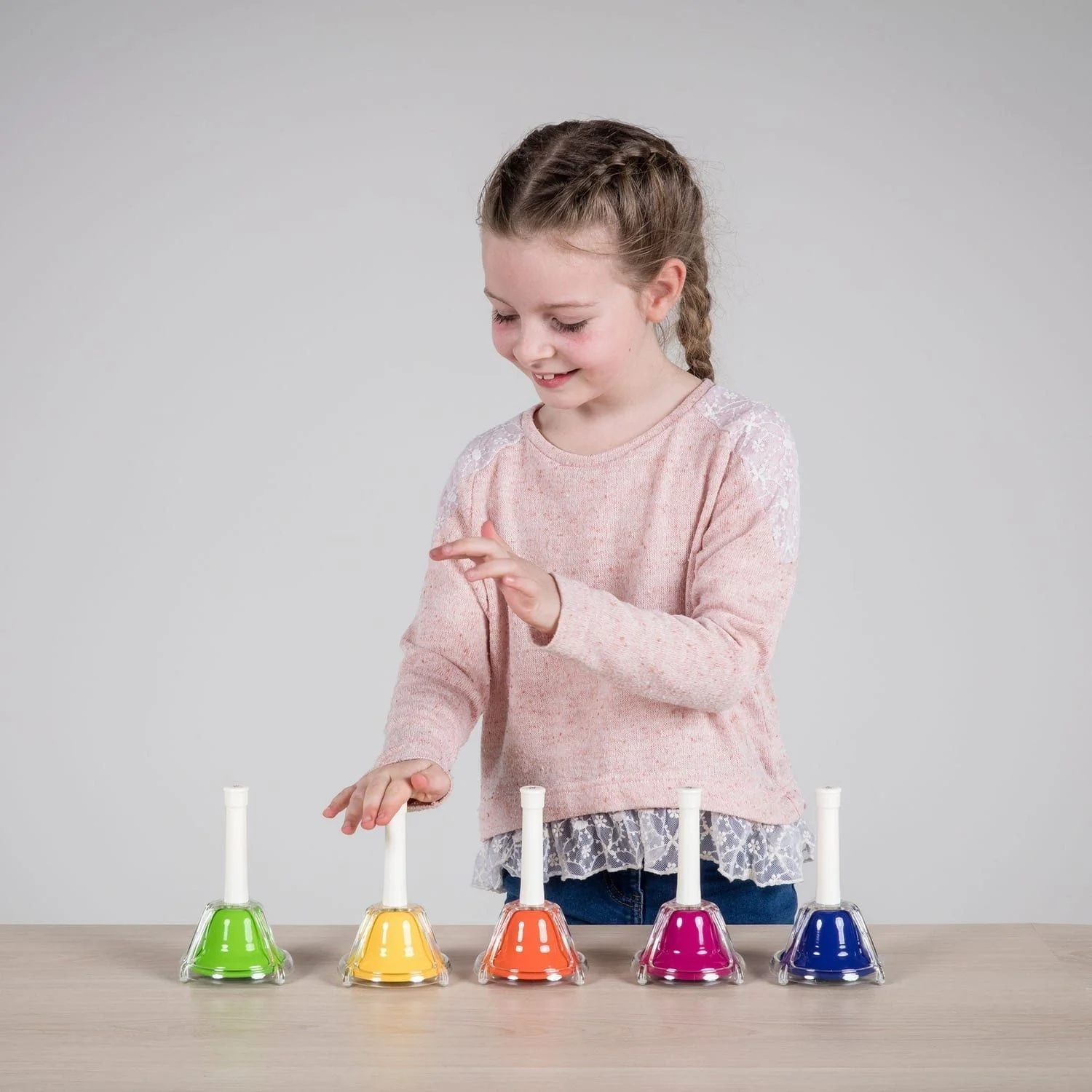 Percussion Plus combi hand bells - set of
  8