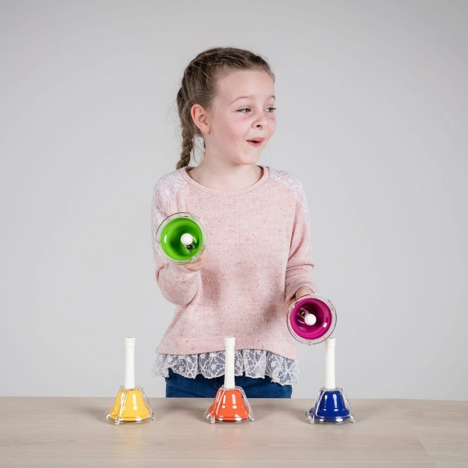 Percussion Plus combi hand bells - set of
  8